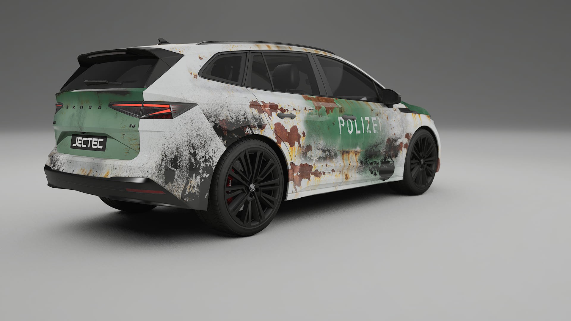 Škoda Enyaq MEB COBRA 11 – Designový Wrap PPF Fólie na auto - tisknutelný polyuretan