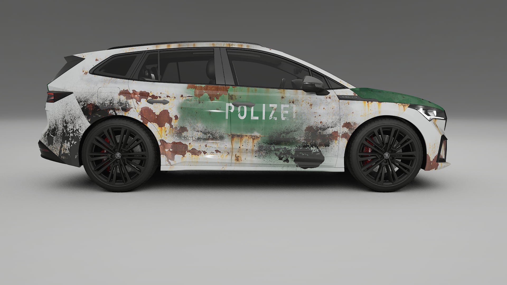 Škoda Enyaq MEB COBRA 11 – Designový Wrap PPF Fólie na auto - tisknutelný polyuretan
