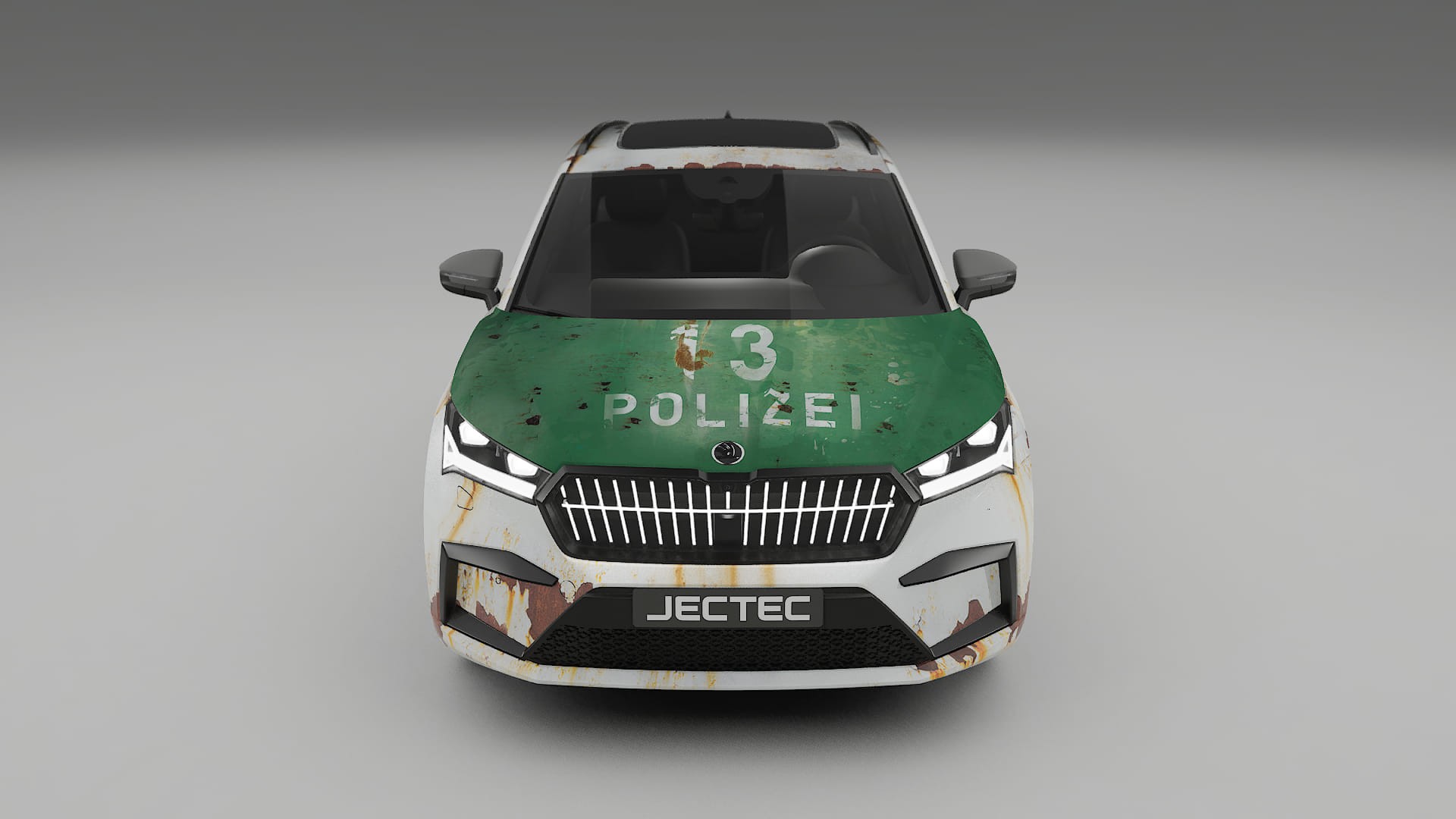 Škoda Enyaq MEB COBRA 11 – Designový Wrap PPF Fólie na auto - tisknutelný polyuretan