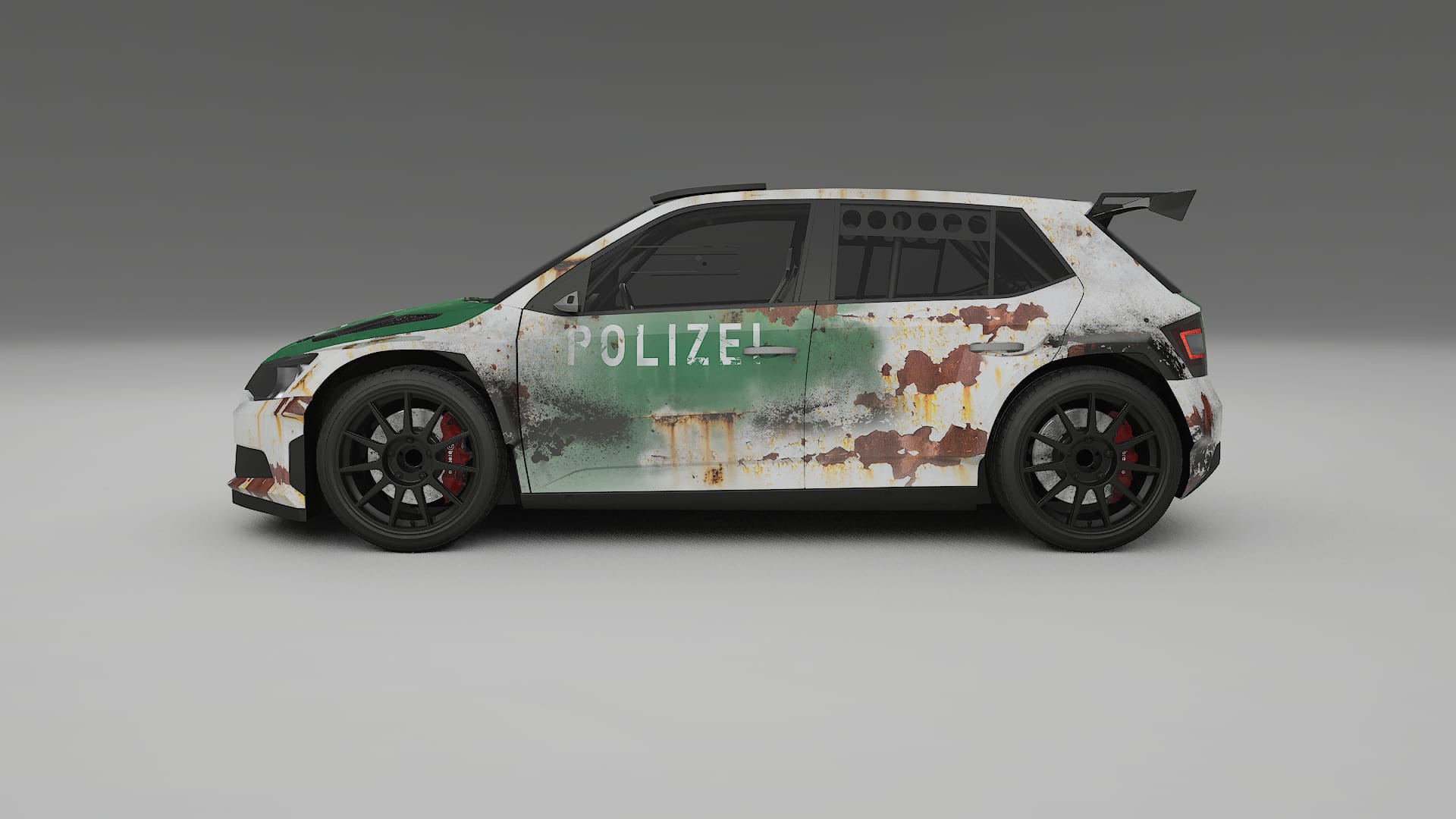 Škoda Fabia R5 6V COBRA 11 – Designový Wrap PPF Fólie na auto - tisknutelný polyuretan
