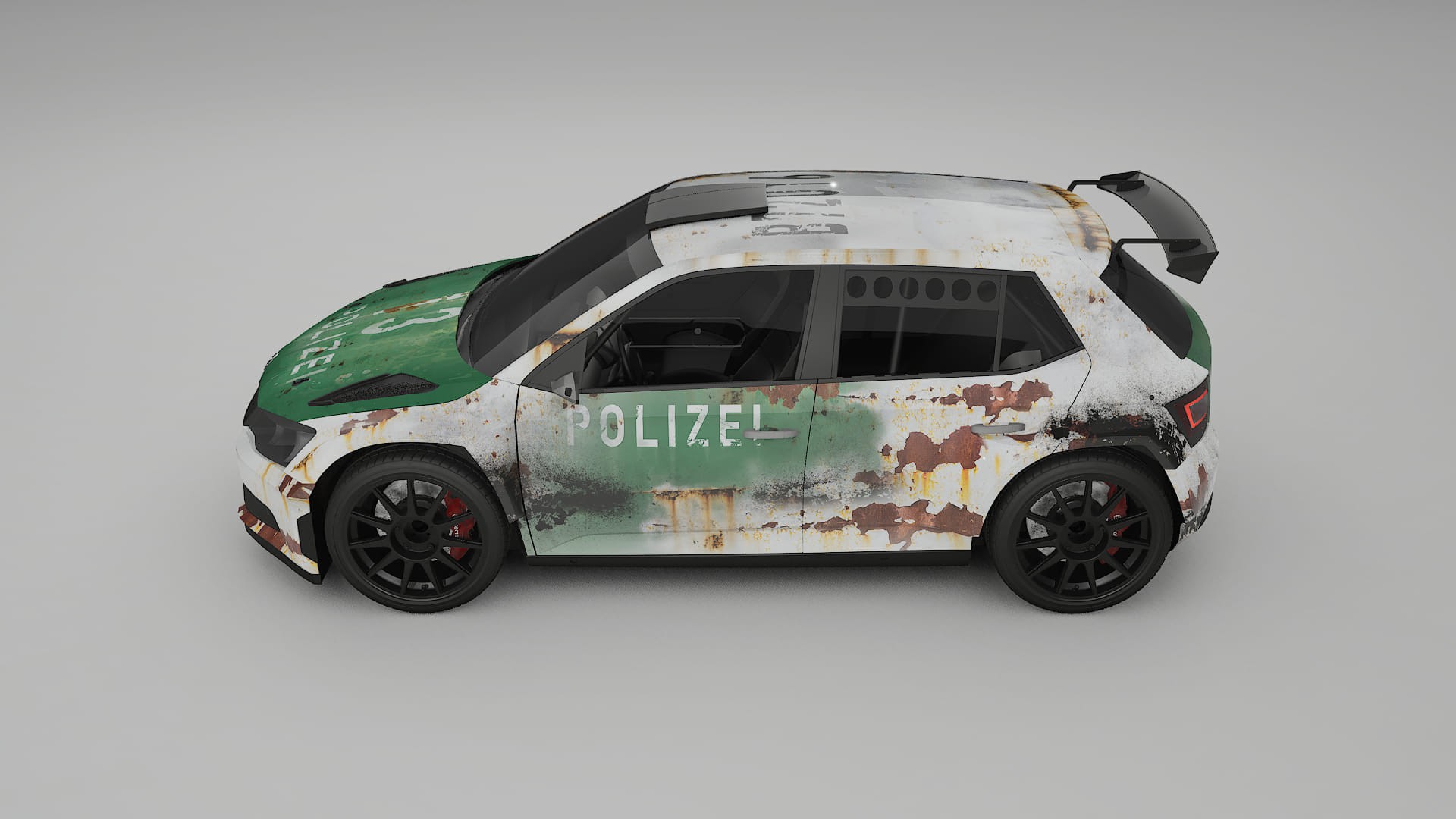 Škoda Fabia R5 6V COBRA 11 – Designový Wrap PPF Fólie na auto - tisknutelný polyuretan