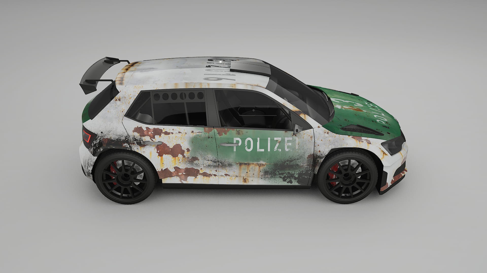 Škoda Fabia R5 6V COBRA 11 – Designový Wrap PPF Fólie na auto - tisknutelný polyuretan