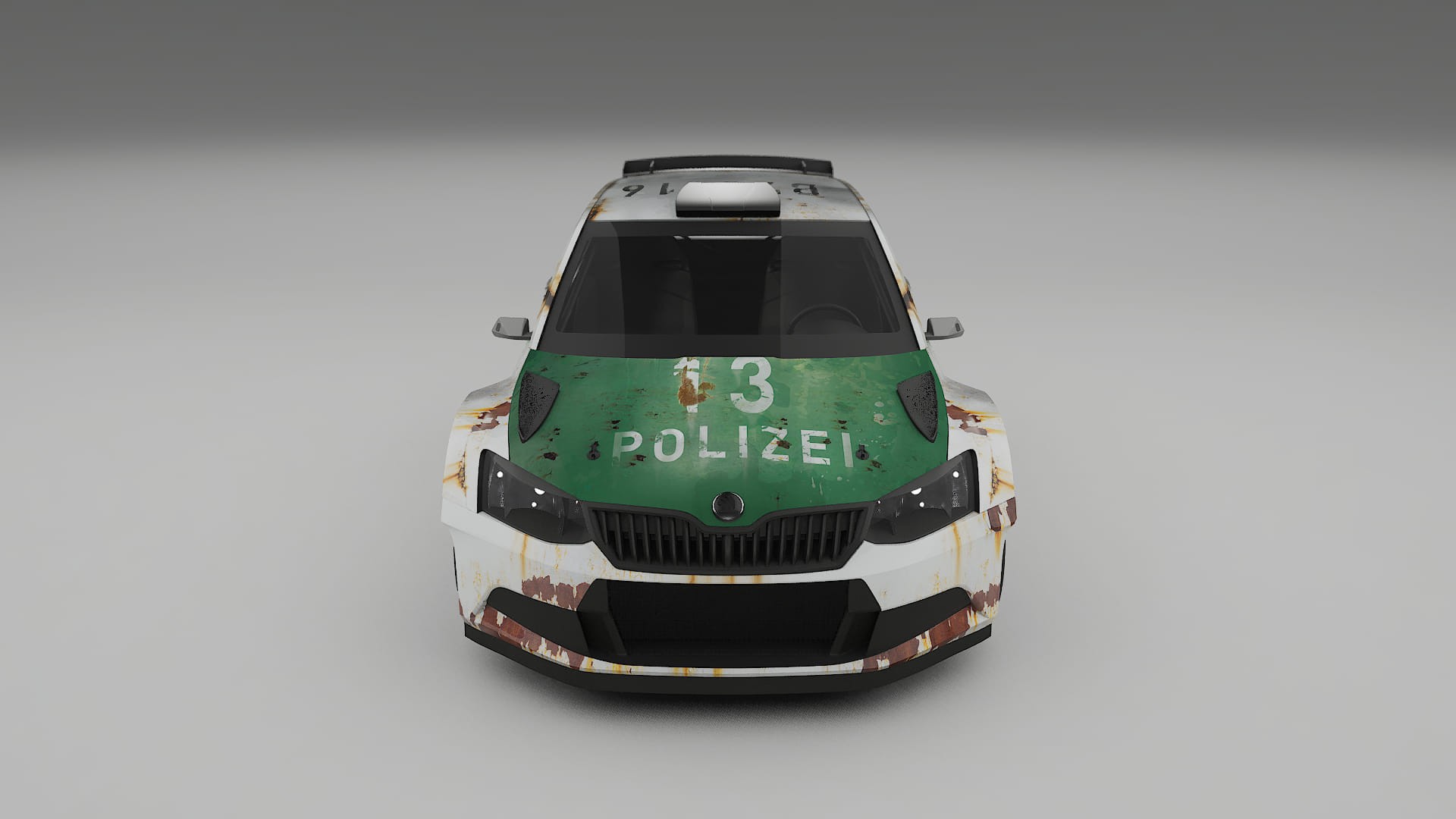 Škoda Fabia R5 6V COBRA 11 – Designový Wrap PPF Fólie na auto - tisknutelný polyuretan
