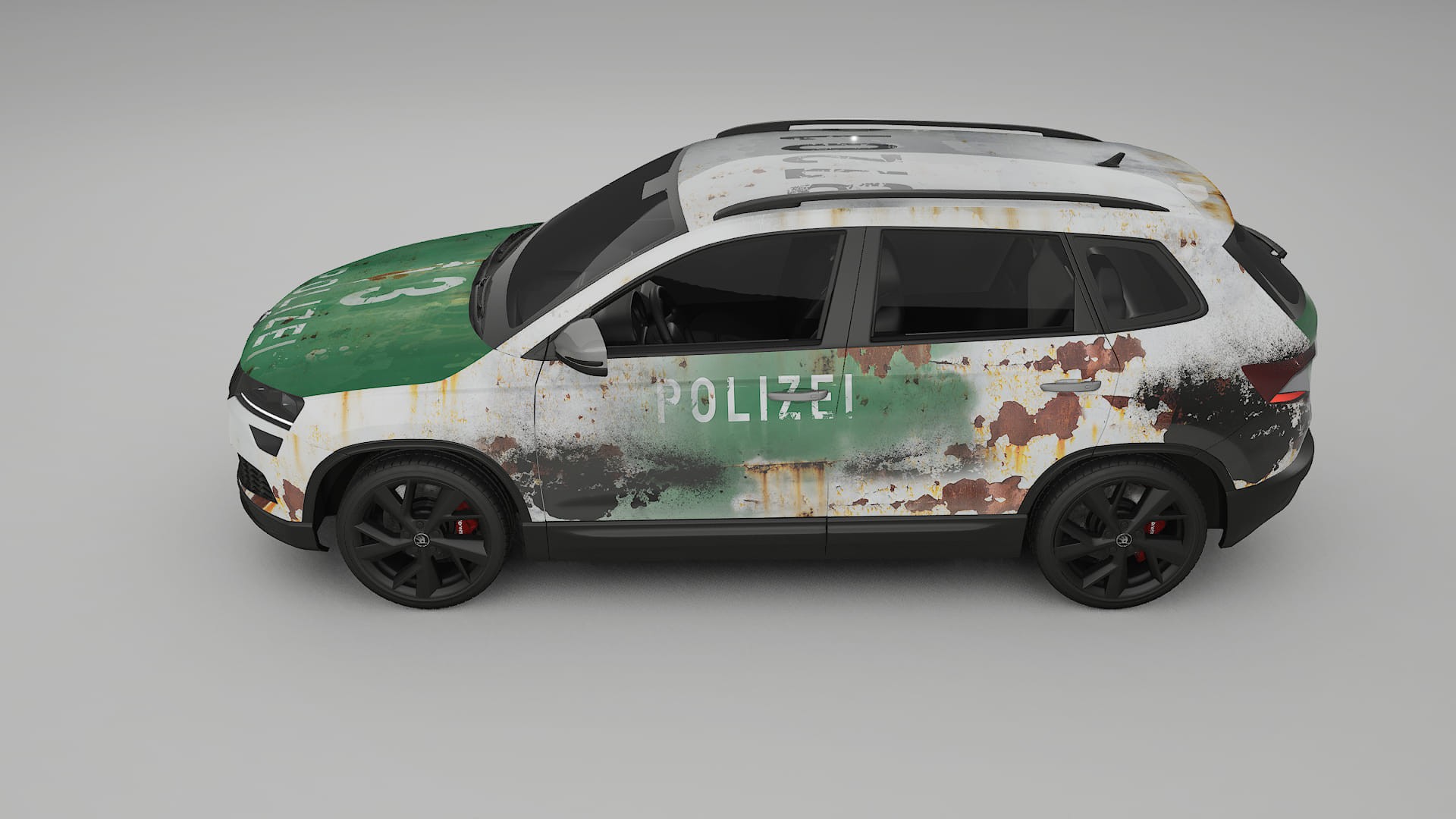 Škoda Karoq NU7 COBRA 11 – Designový Wrap PPF Fólie na auto - tisknutelný polyuretan