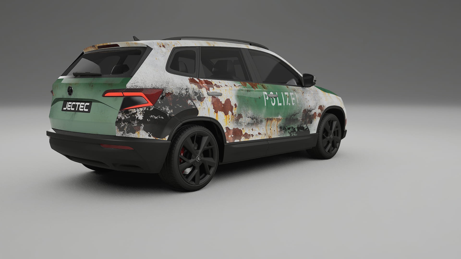 Škoda Karoq NU7 COBRA 11 – Designový Wrap PPF Fólie na auto - tisknutelný polyuretan