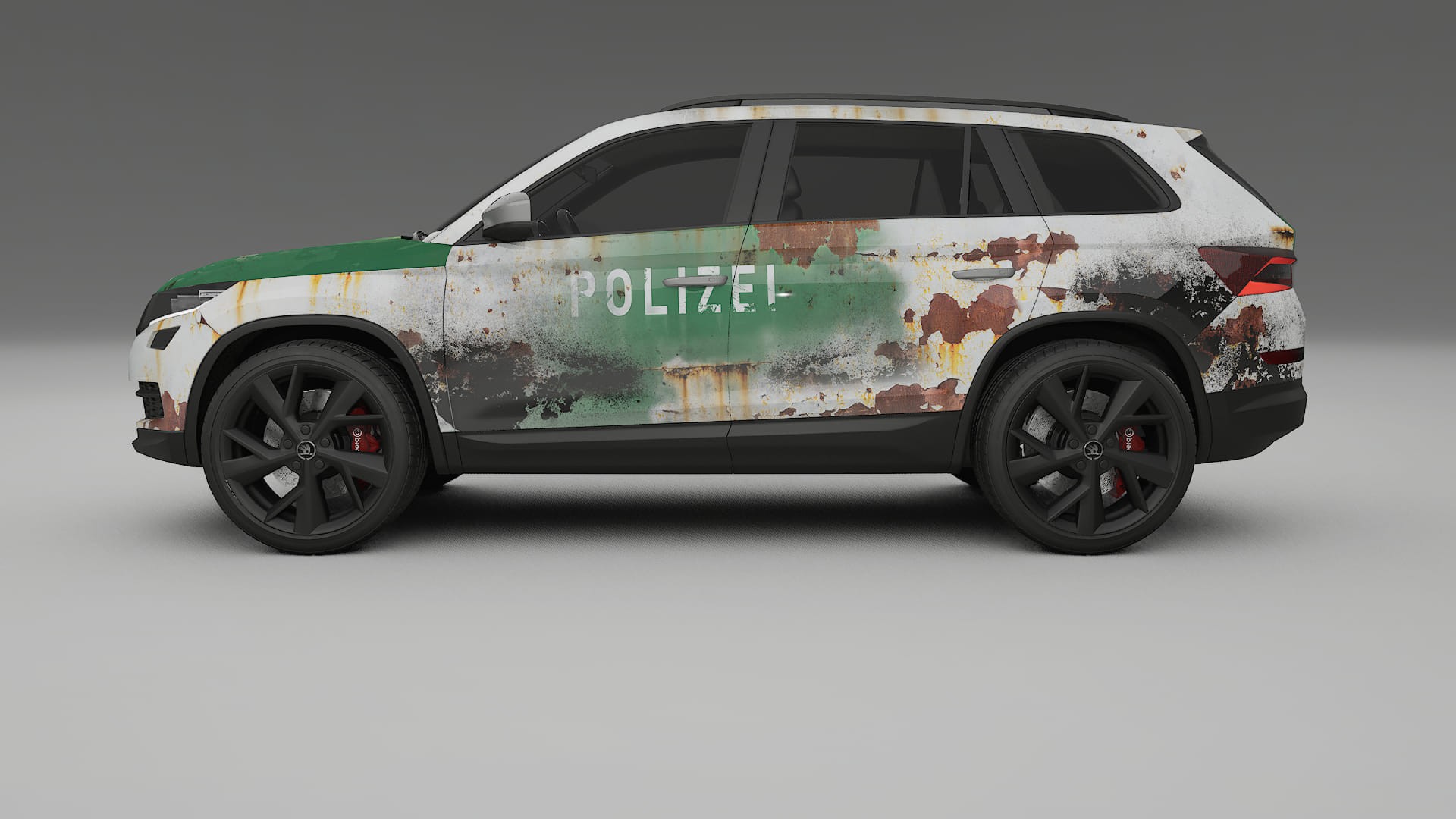 Škoda Kodiaq NS7 COBRA 11 – Designový Wrap PPF Fólie na auto - tisknutelný polyuretan