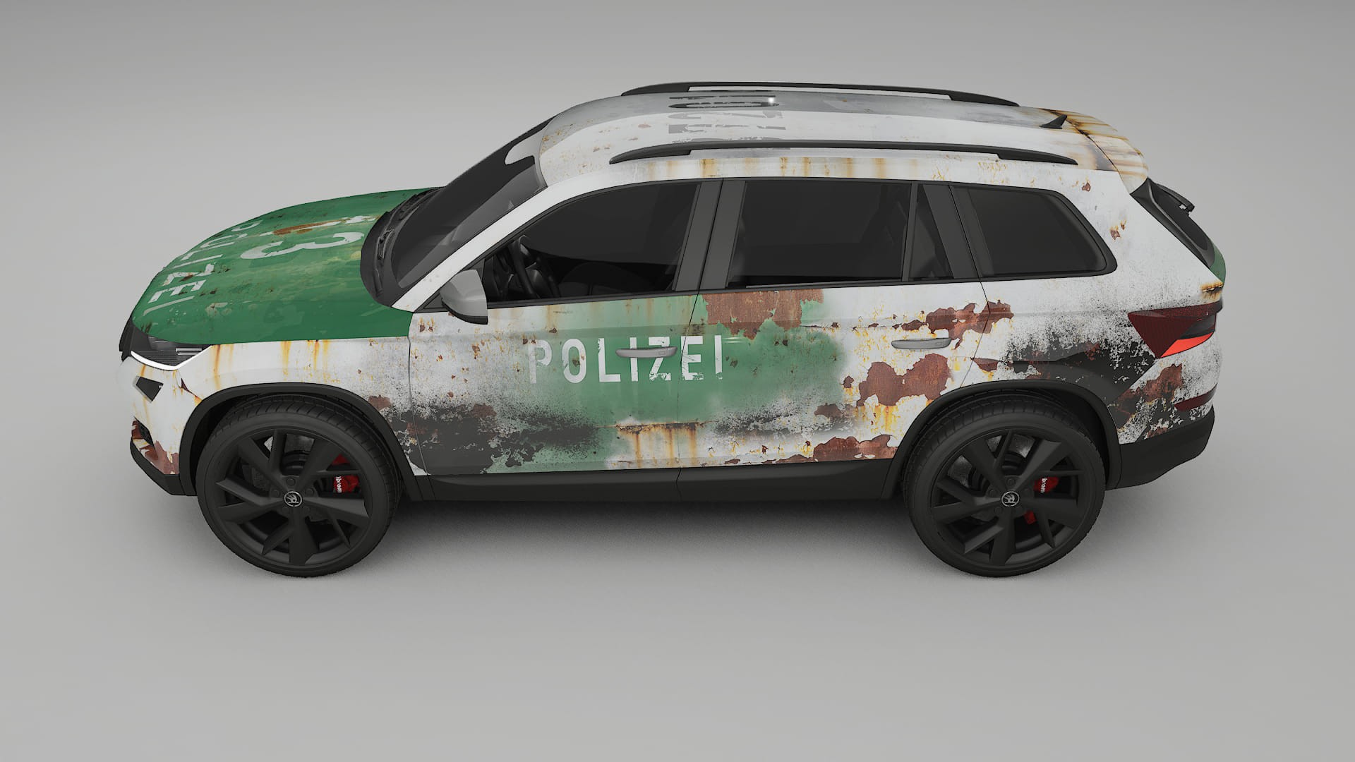 Škoda Kodiaq NS7 COBRA 11 – Designový Wrap PPF Fólie na auto - tisknutelný polyuretan