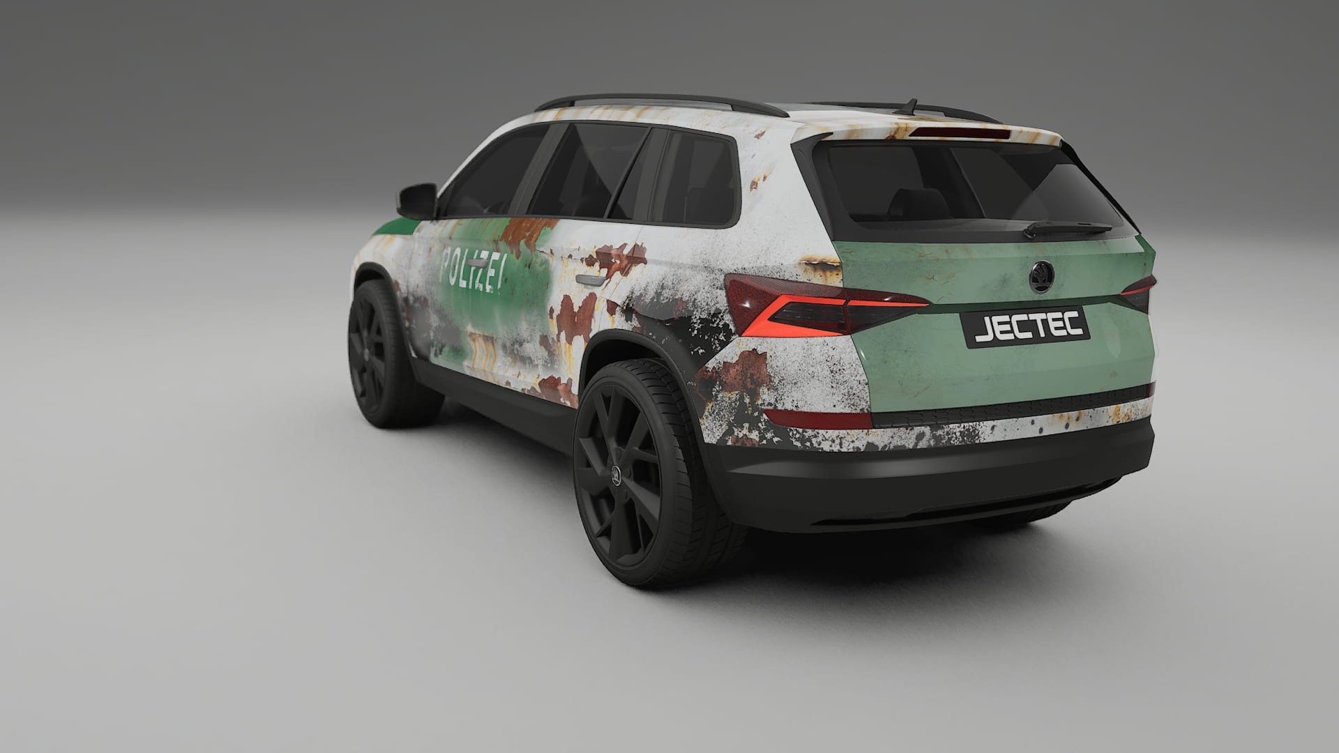 Škoda Kodiaq NS7 COBRA 11 – Designový Wrap PPF Fólie na auto - tisknutelný polyuretan