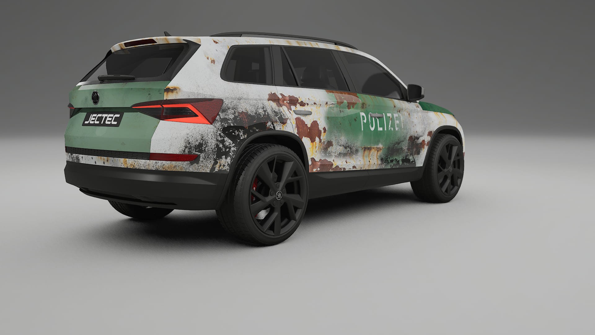 Škoda Kodiaq NS7 COBRA 11 – Designový Wrap PPF Fólie na auto - tisknutelný polyuretan