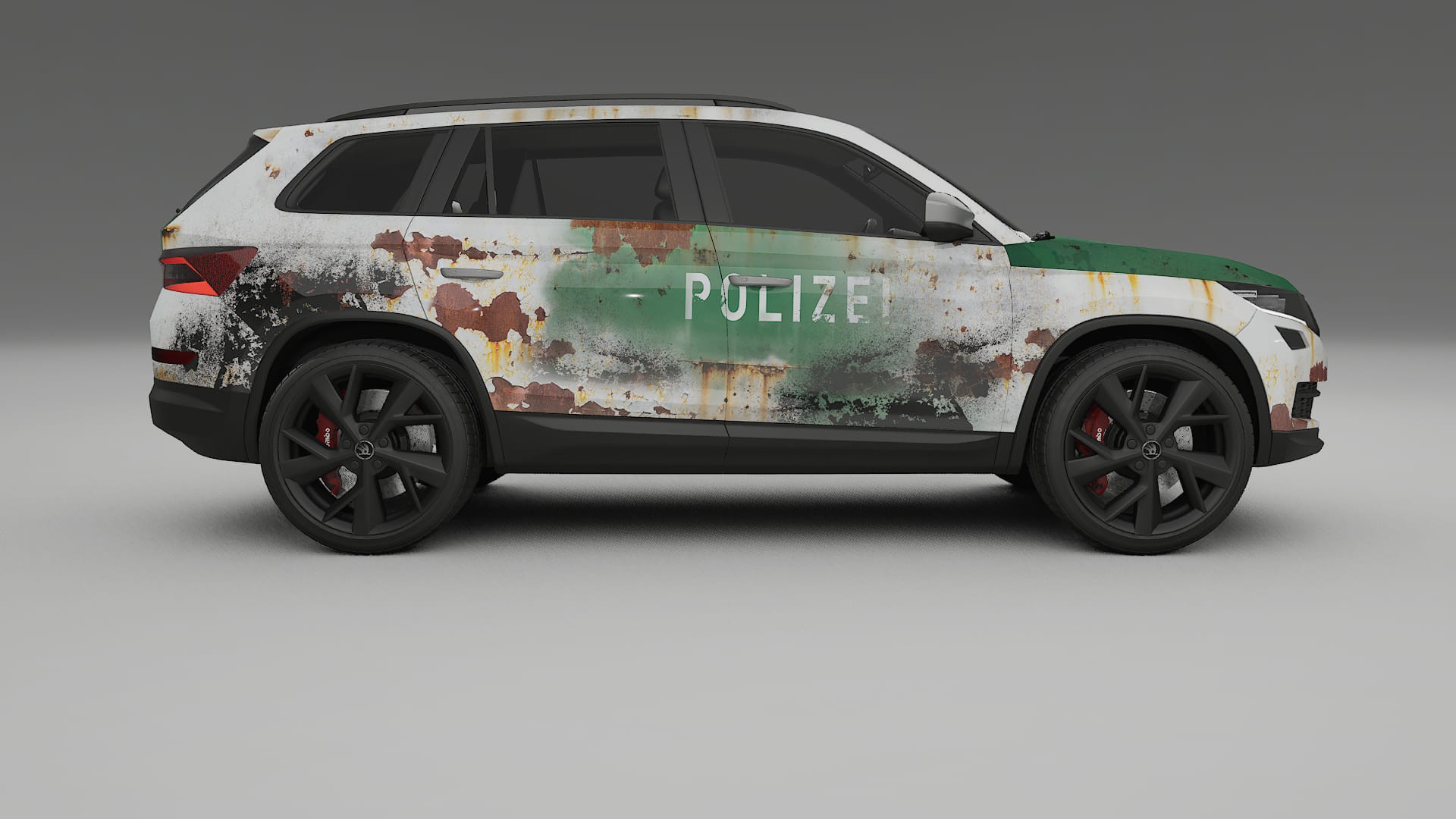 Škoda Kodiaq NS7 COBRA 11 – Designový Wrap PPF Fólie na auto - tisknutelný polyuretan