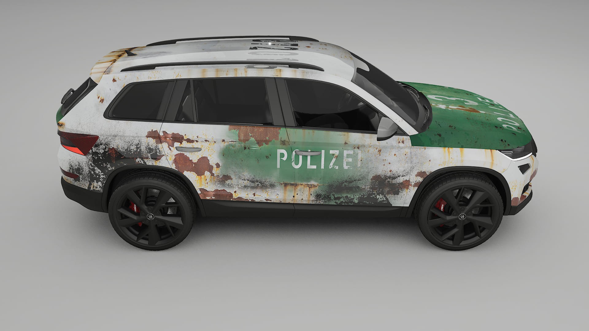 Škoda Kodiaq NS7 COBRA 11 – Designový Wrap PPF Fólie na auto - tisknutelný polyuretan