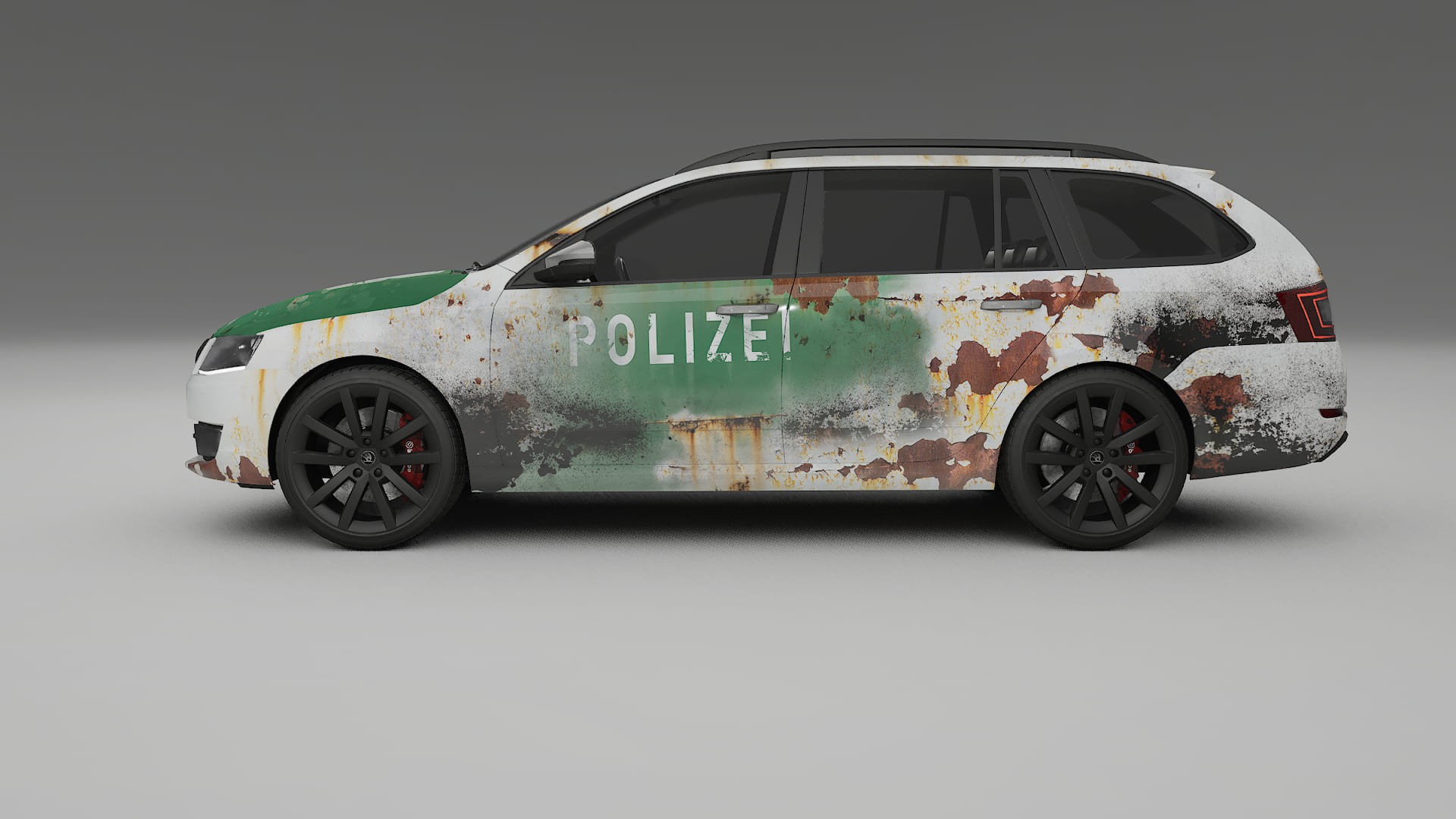 Škoda Octavia combi 5E COBRA 11 – Designový Wrap PPF Fólie na auto - tisknutelný polyuretan