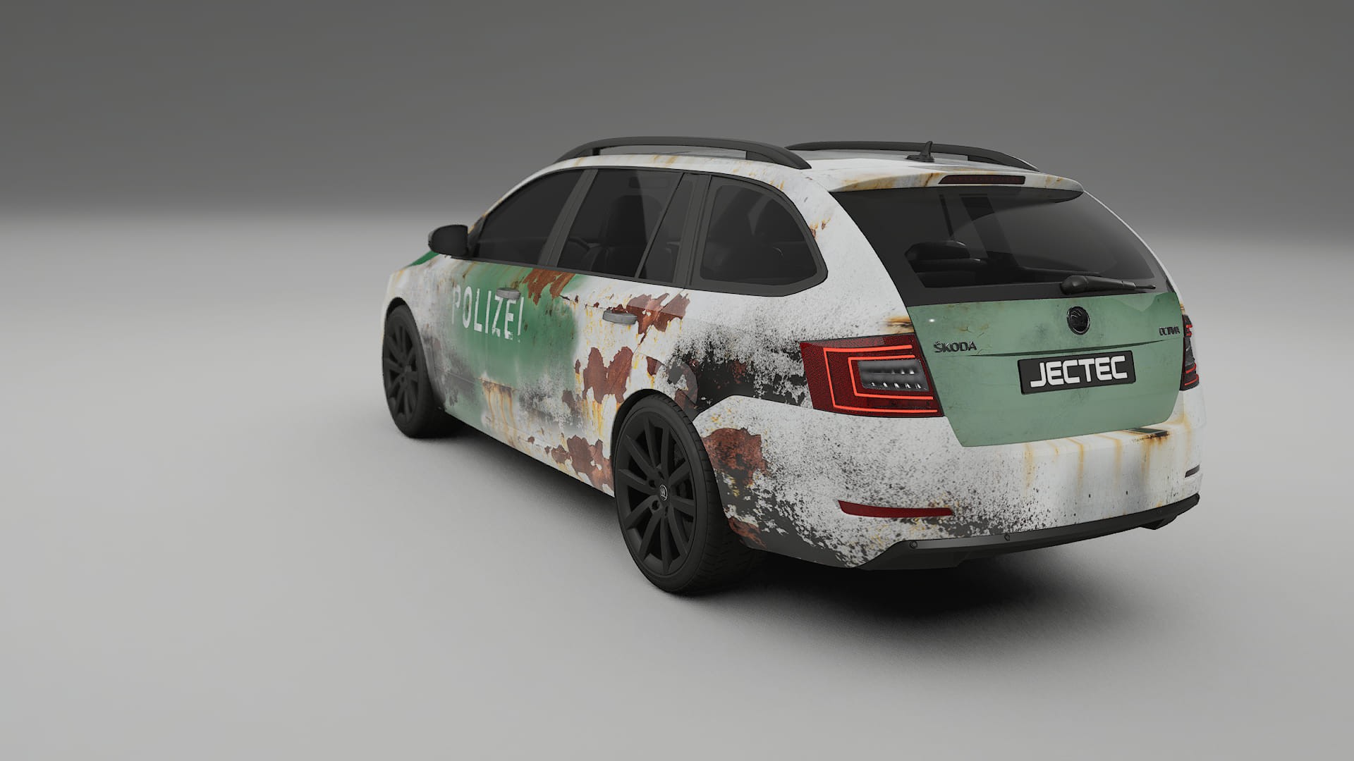 Škoda Octavia combi 5E COBRA 11 – Designový Wrap PPF Fólie na auto - tisknutelný polyuretan