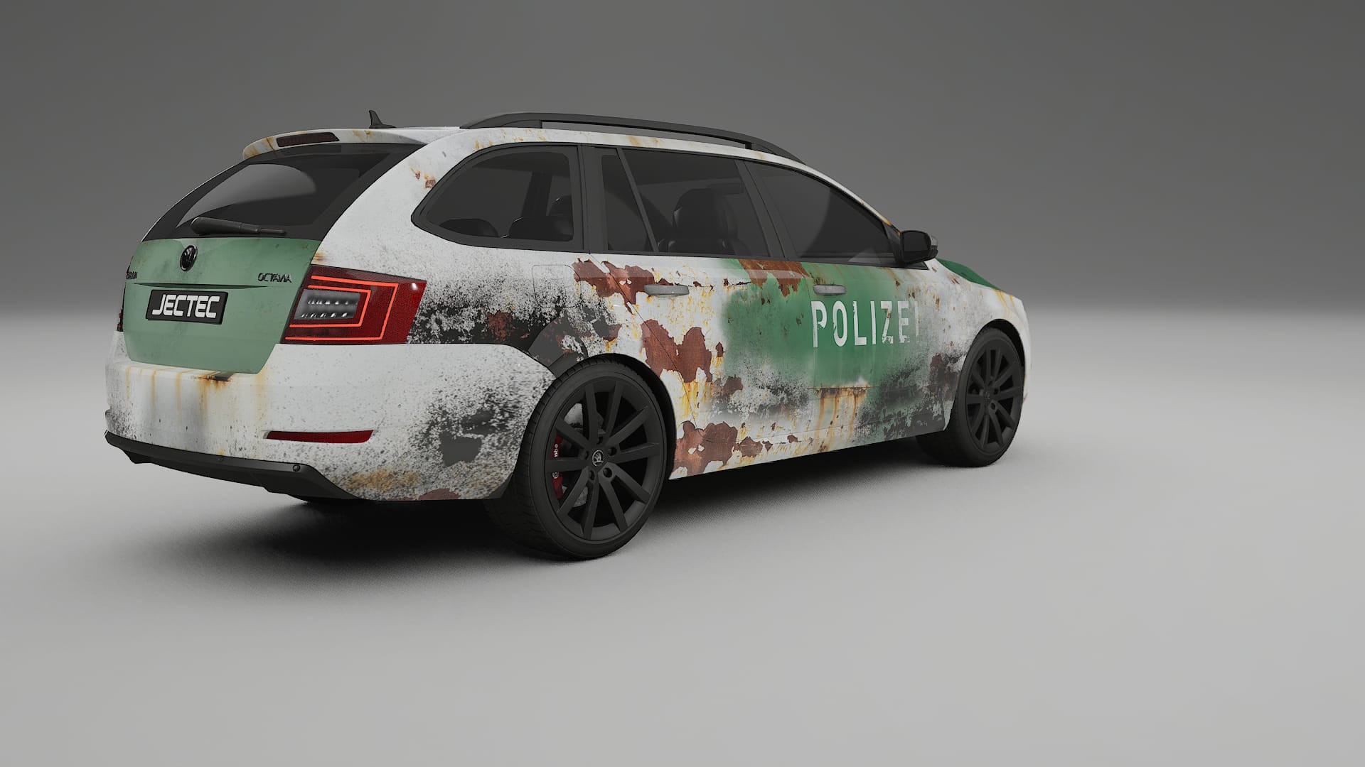 Škoda Octavia combi 5E COBRA 11 – Designový Wrap PPF Fólie na auto - tisknutelný polyuretan
