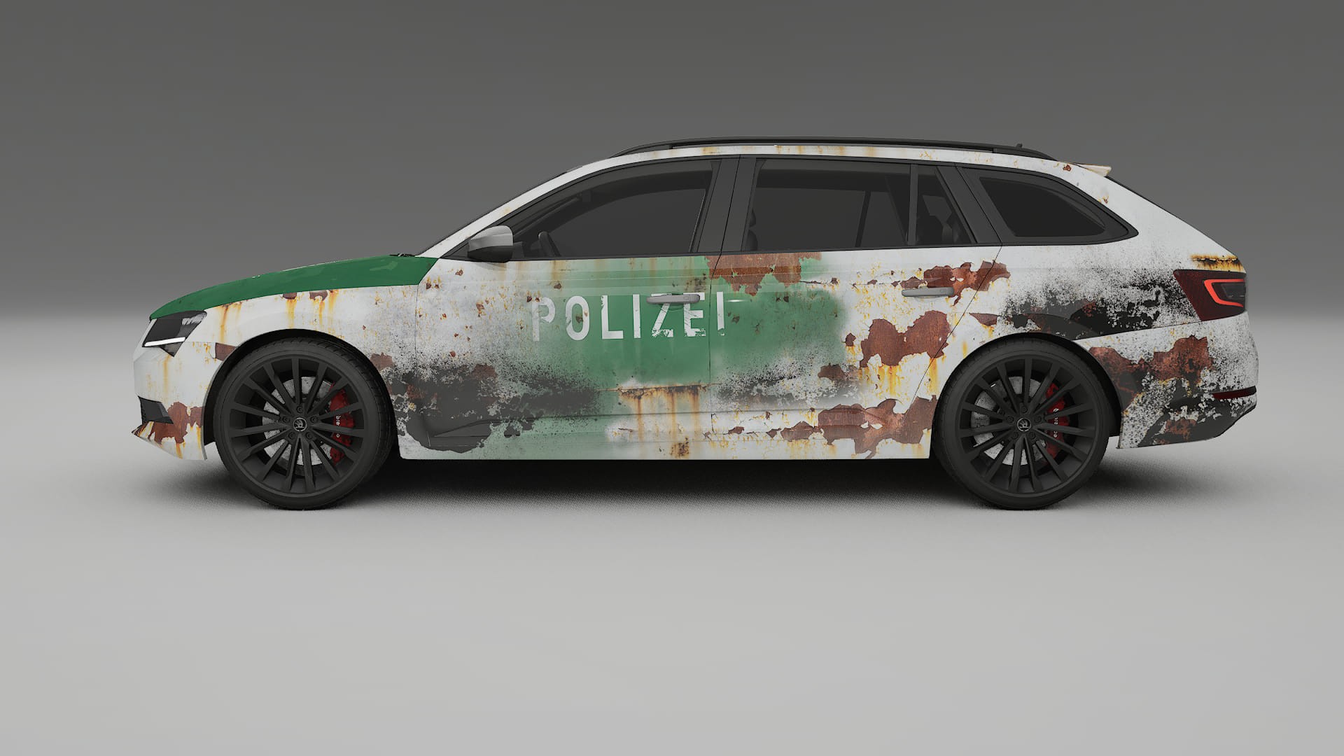 Škoda Superb B8 COBRA 11 – Designový Wrap PPF Fólie na auto - tisknutelný polyuretan