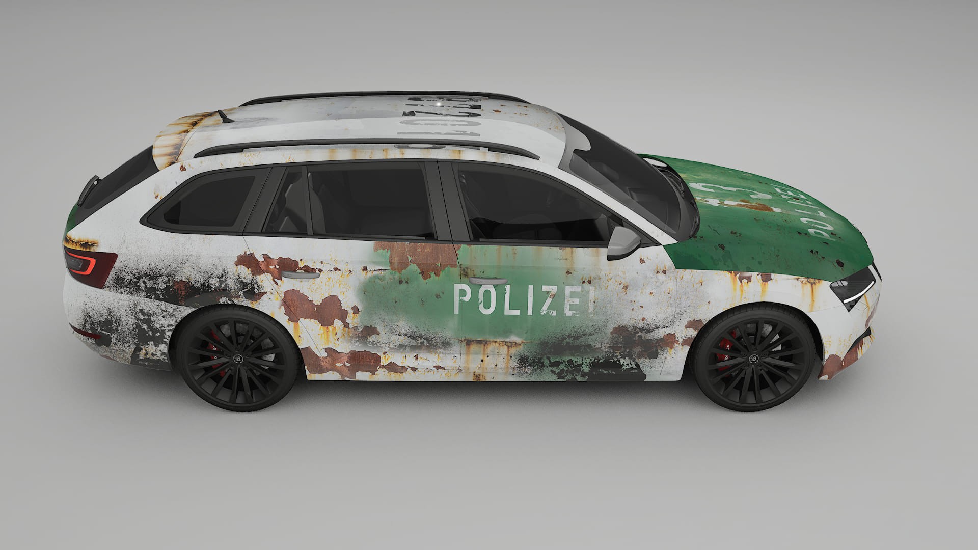 Škoda Superb B8 COBRA 11 – Designový Wrap PPF Fólie na auto - tisknutelný polyuretan