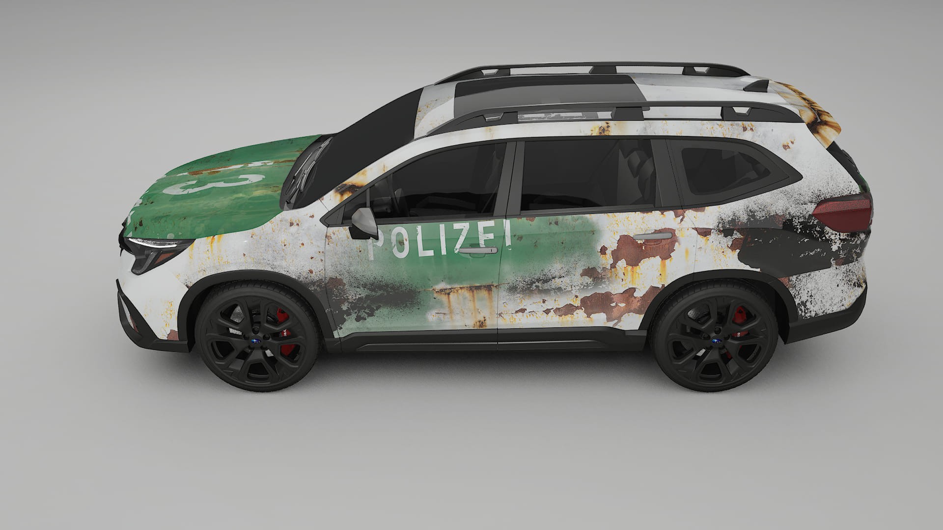 Subaru Ascent BT facelift COBRA 11 – Designový Wrap PPF Fólie na auto - tisknutelný polyuretan