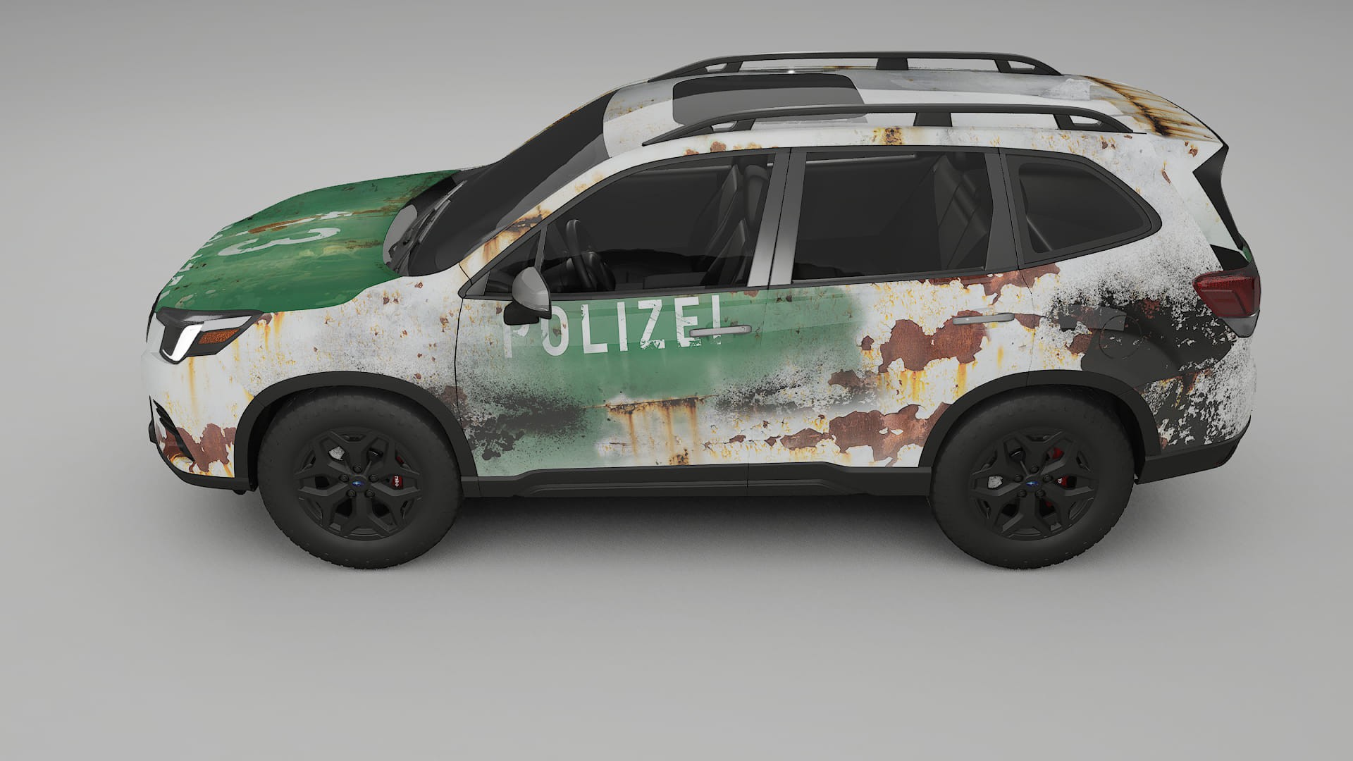 Subaru Forester V SK facelift COBRA 11 – Designový Wrap PPF Fólie na auto - tisknutelný polyuretan