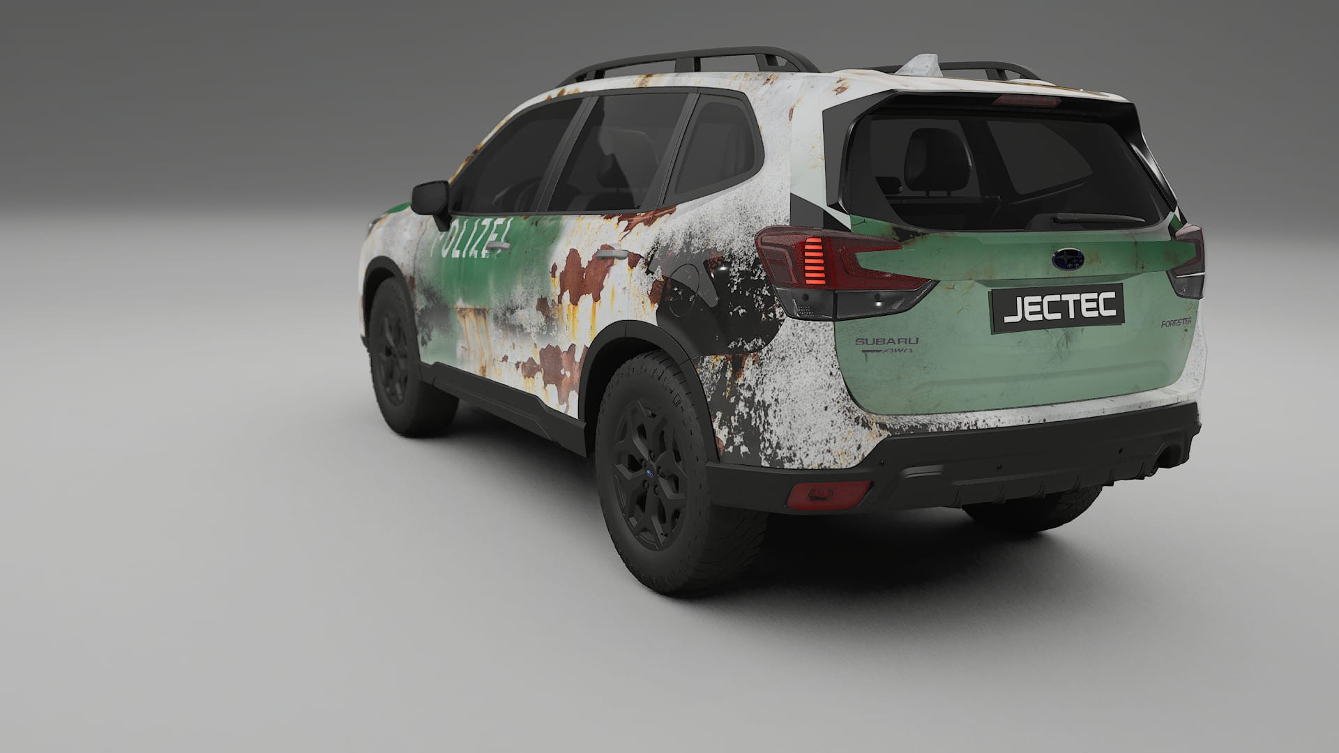 Subaru Forester V SK facelift COBRA 11 – Designový Wrap PPF Fólie na auto - tisknutelný polyuretan