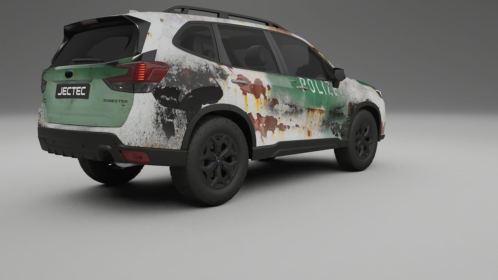 Subaru Forester V SK facelift COBRA 11 – Designový Wrap PPF Fólie na auto - tisknutelný polyuretan