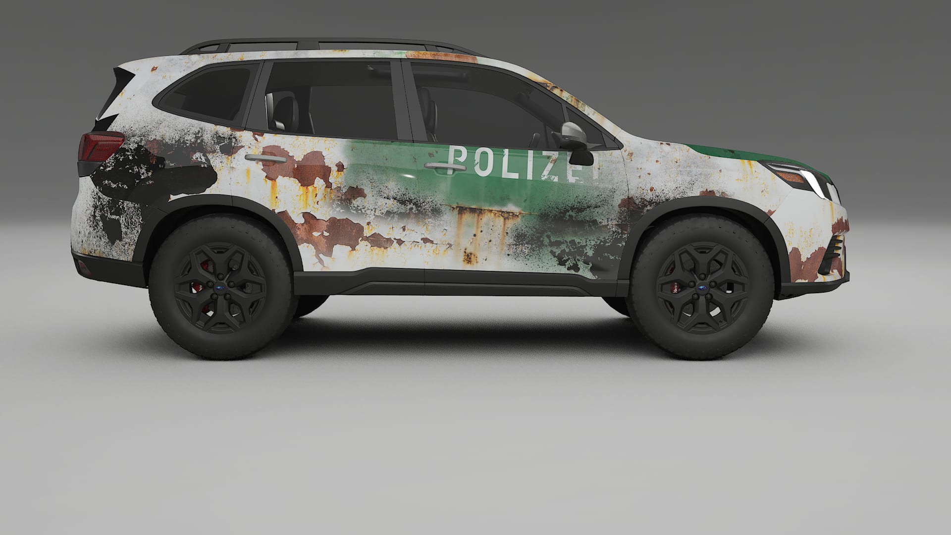 Subaru Forester V SK facelift COBRA 11 – Designový Wrap PPF Fólie na auto - tisknutelný polyuretan