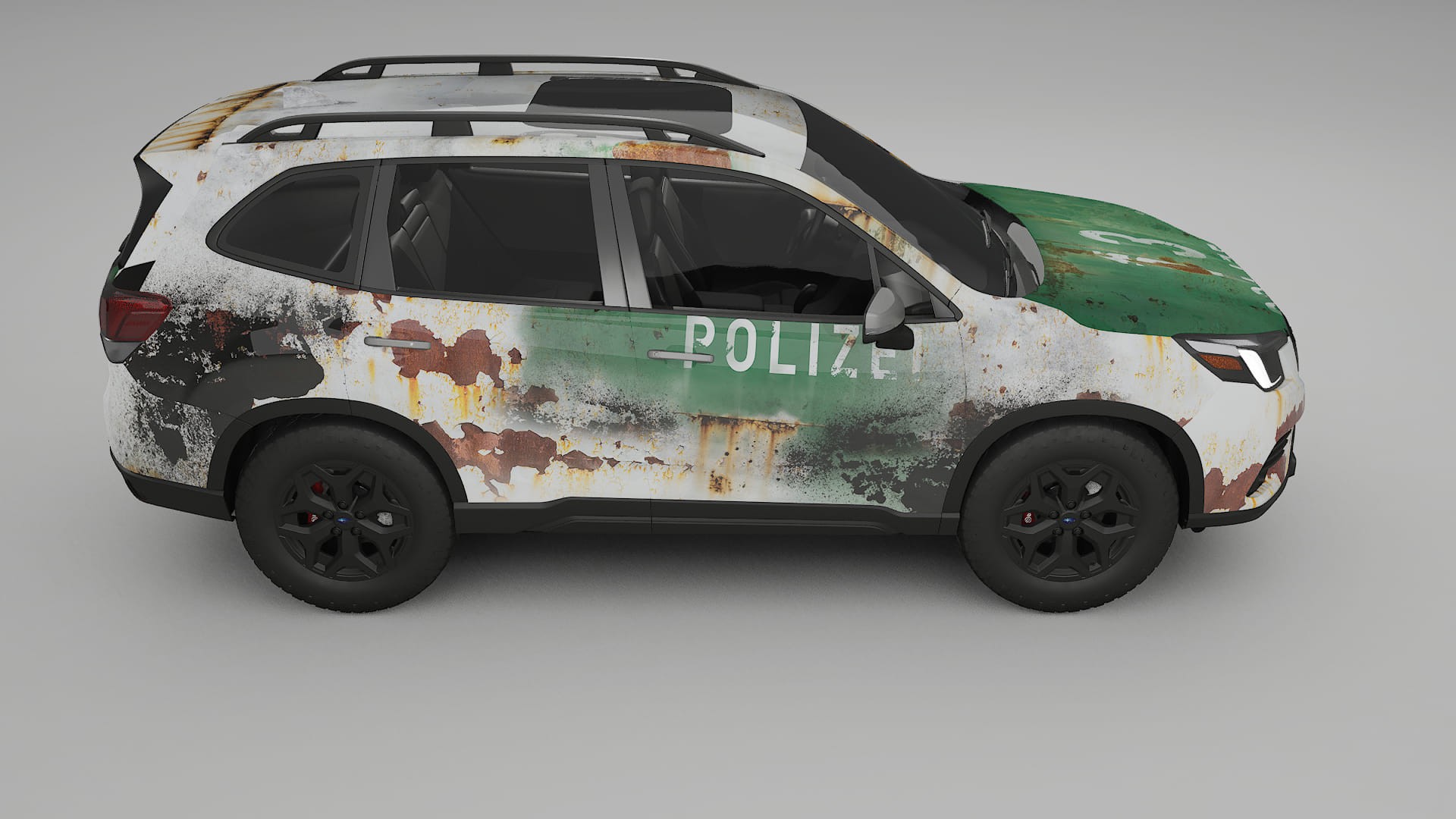 Subaru Forester V SK facelift COBRA 11 – Designový Wrap PPF Fólie na auto - tisknutelný polyuretan