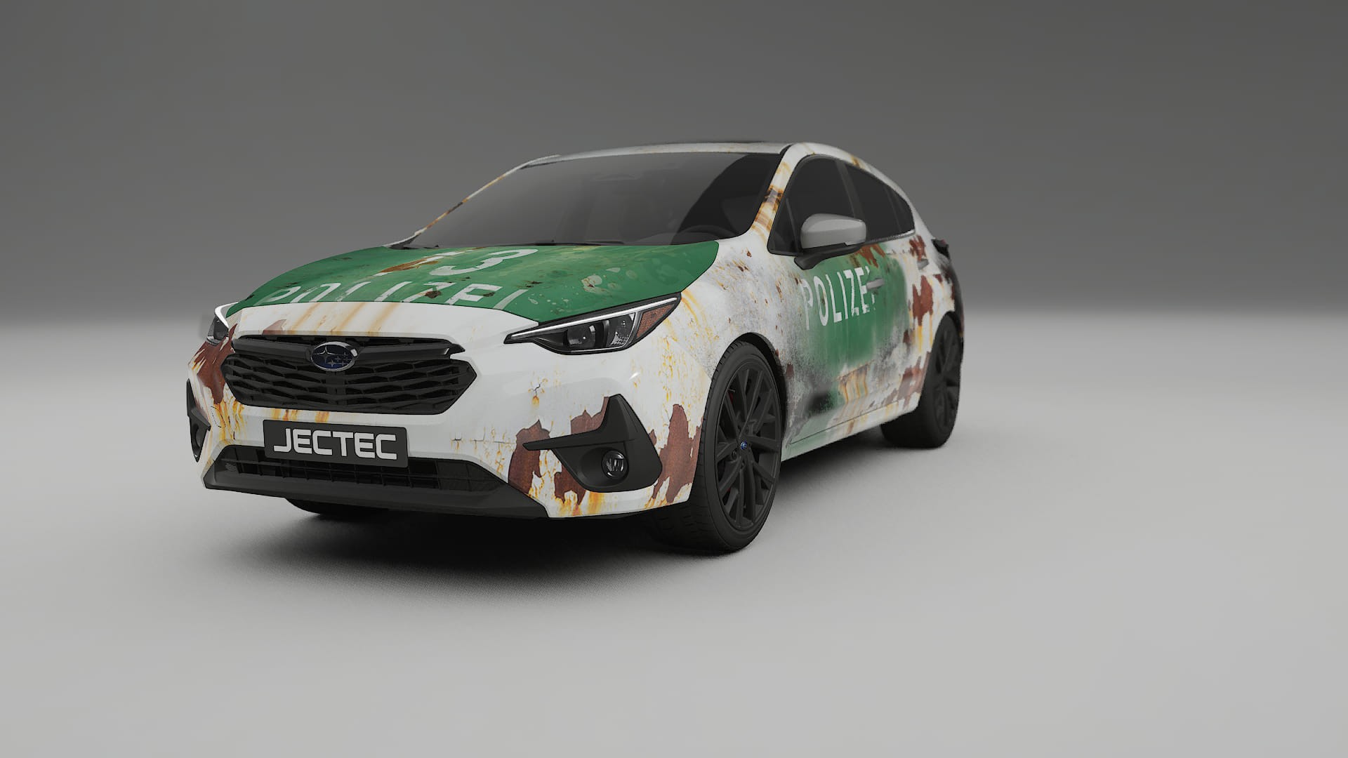 Subaru Impreza GU COBRA 11 – Designový Wrap PPF Fólie na auto - tisknutelný polyuretan