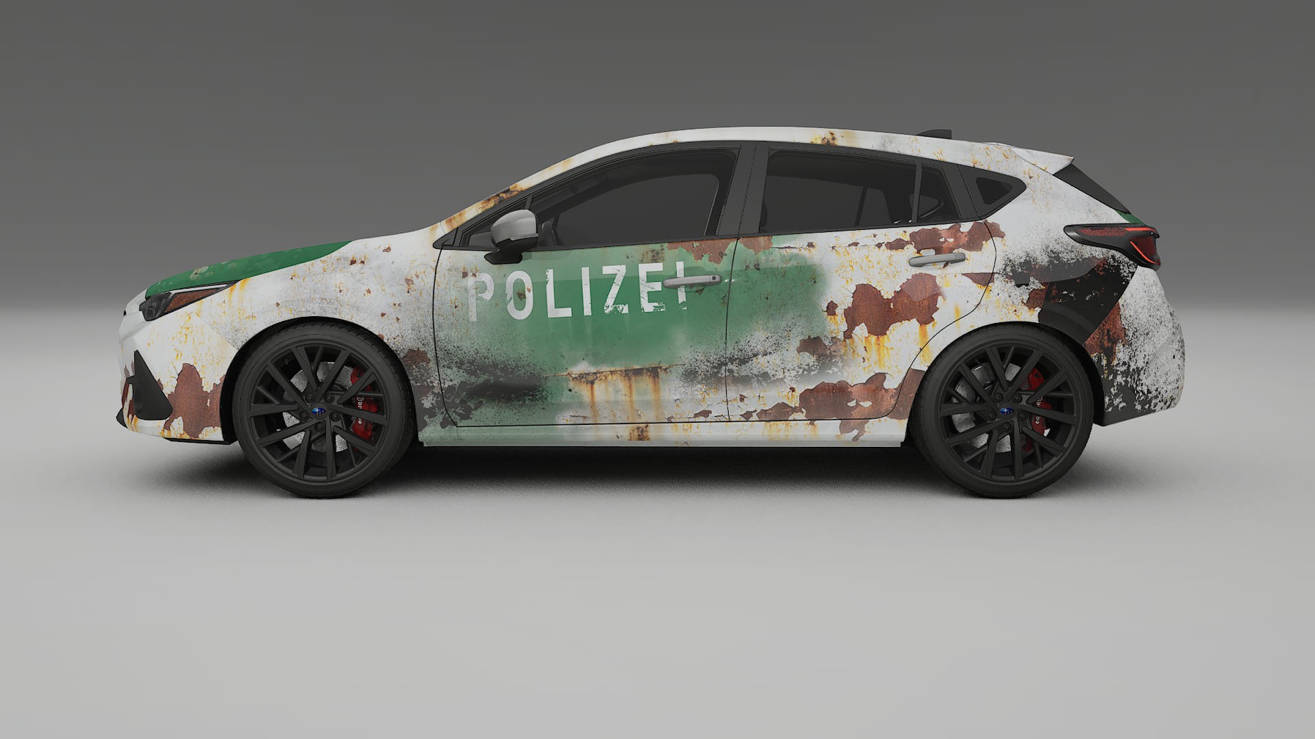 Subaru Impreza GU COBRA 11 – Designový Wrap PPF Fólie na auto - tisknutelný polyuretan
