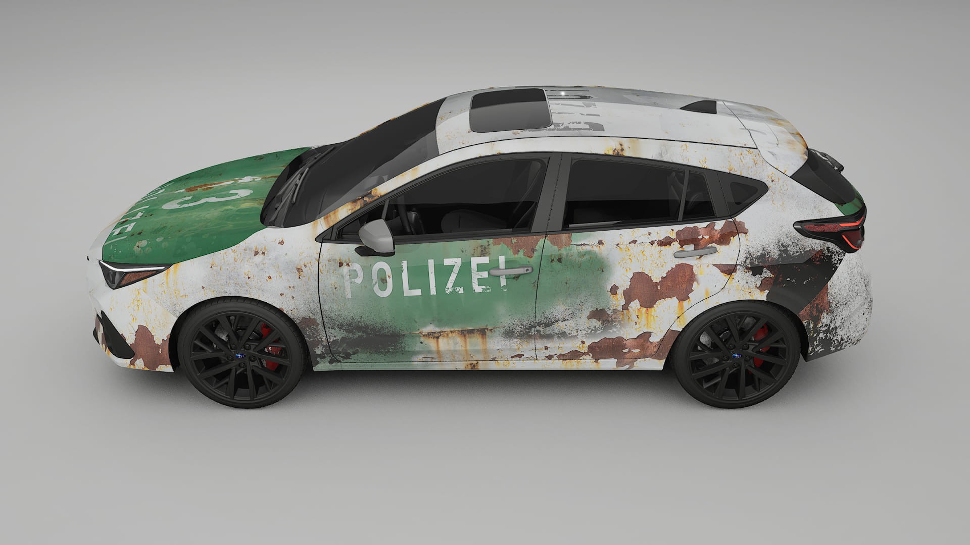 Subaru Impreza GU COBRA 11 – Designový Wrap PPF Fólie na auto - tisknutelný polyuretan