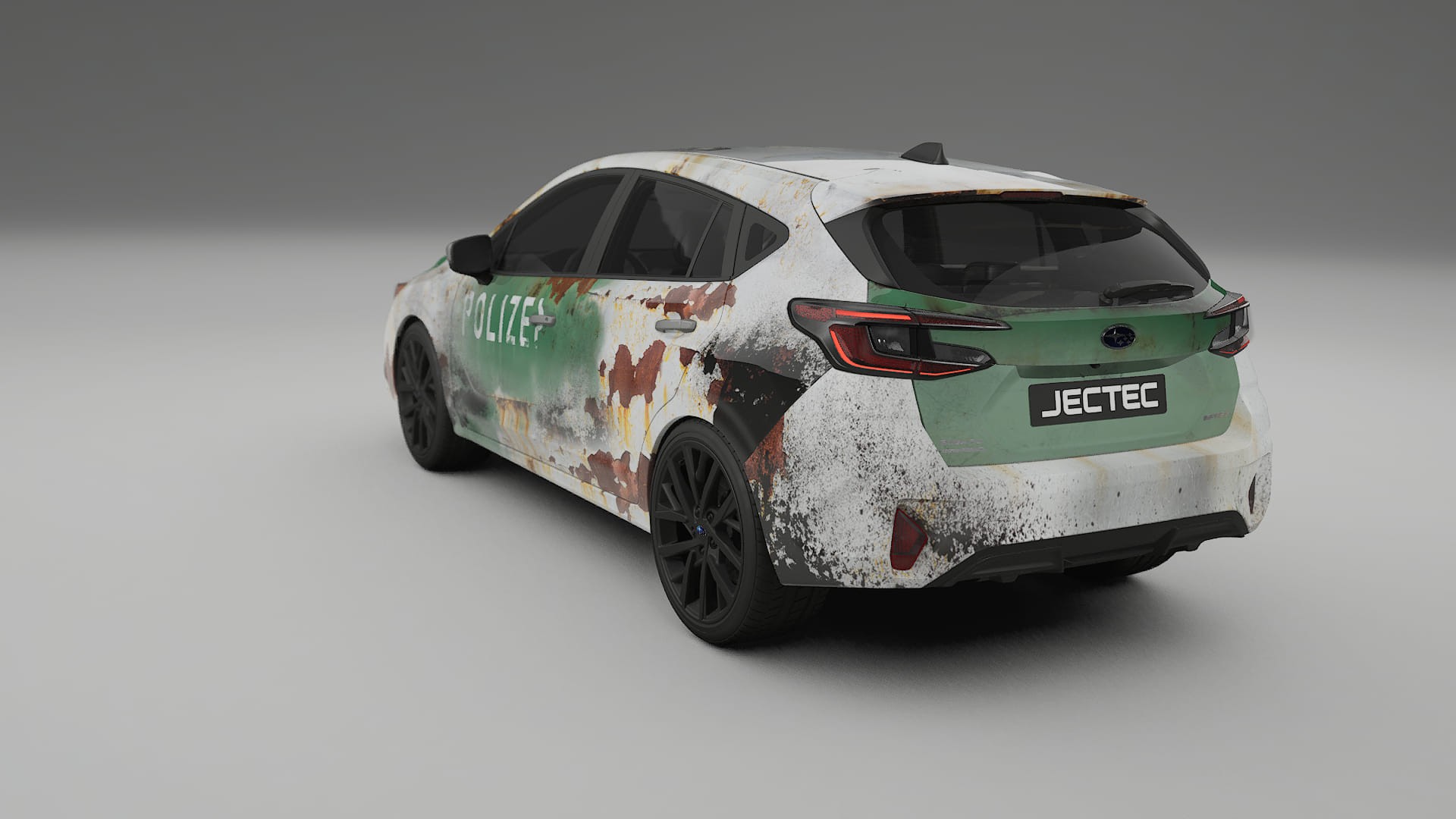 Subaru Impreza GU COBRA 11 – Designový Wrap PPF Fólie na auto - tisknutelný polyuretan