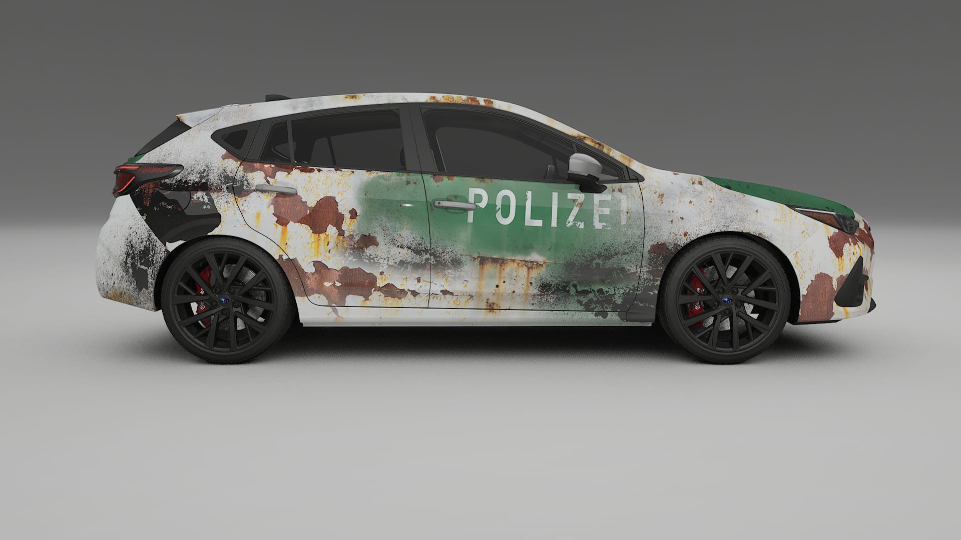 Subaru Impreza GU COBRA 11 – Designový Wrap PPF Fólie na auto - tisknutelný polyuretan