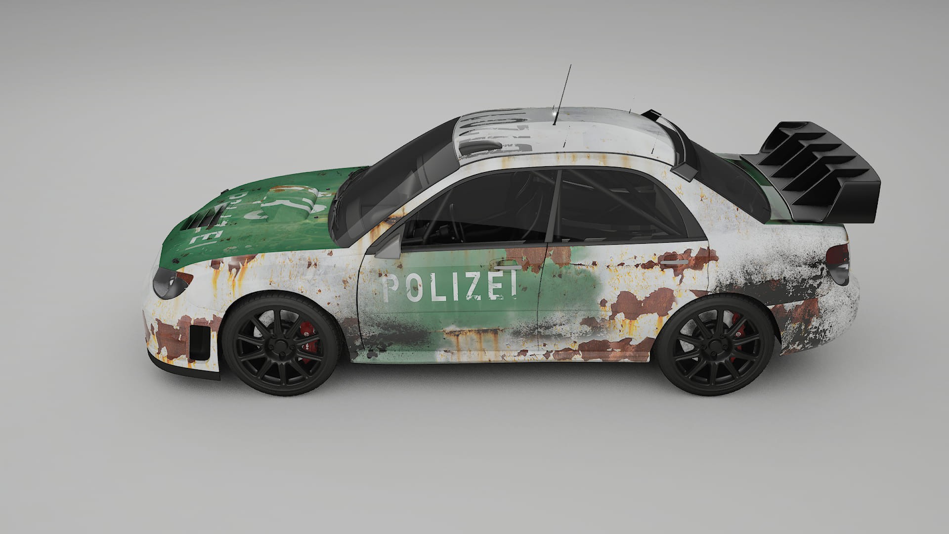 Subaru Impreza WRC GD COBRA 11 – Designový Wrap PPF Fólie na auto - tisknutelný polyuretan