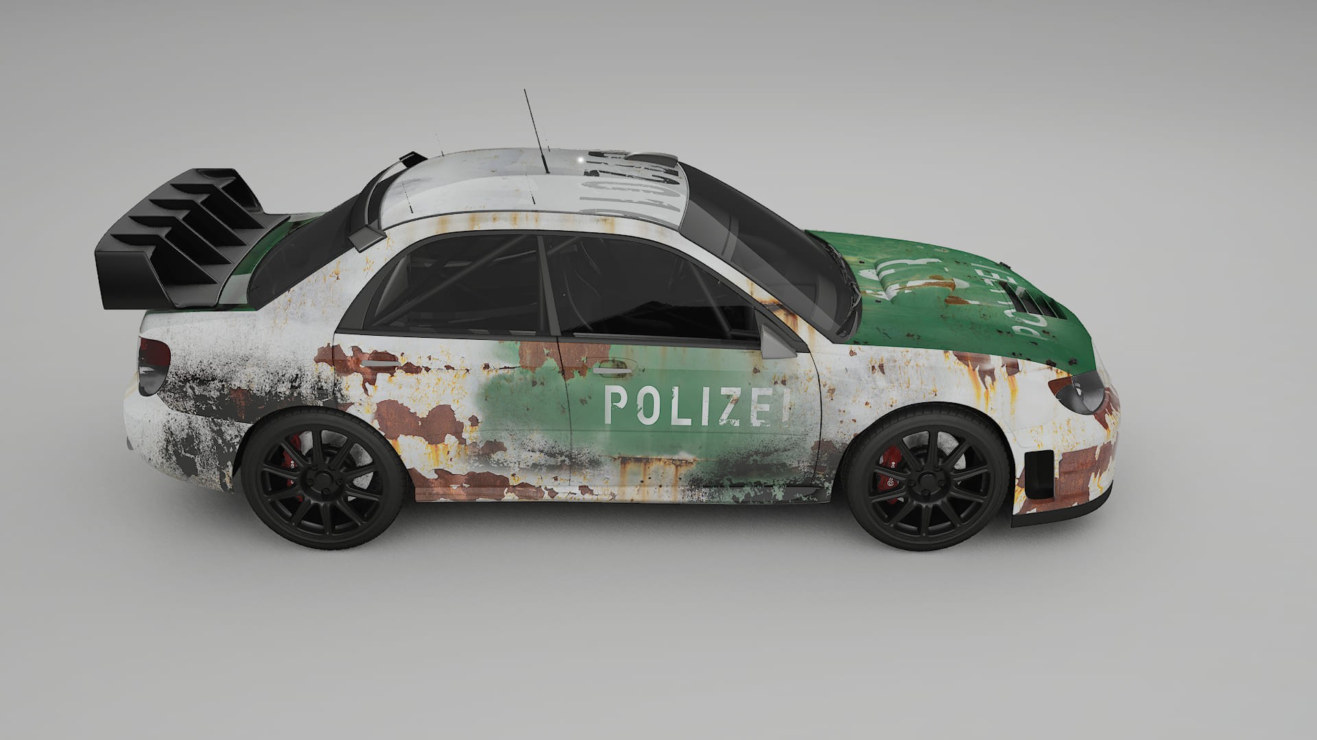 Subaru Impreza WRC GD COBRA 11 – Designový Wrap PPF Fólie na auto - tisknutelný polyuretan