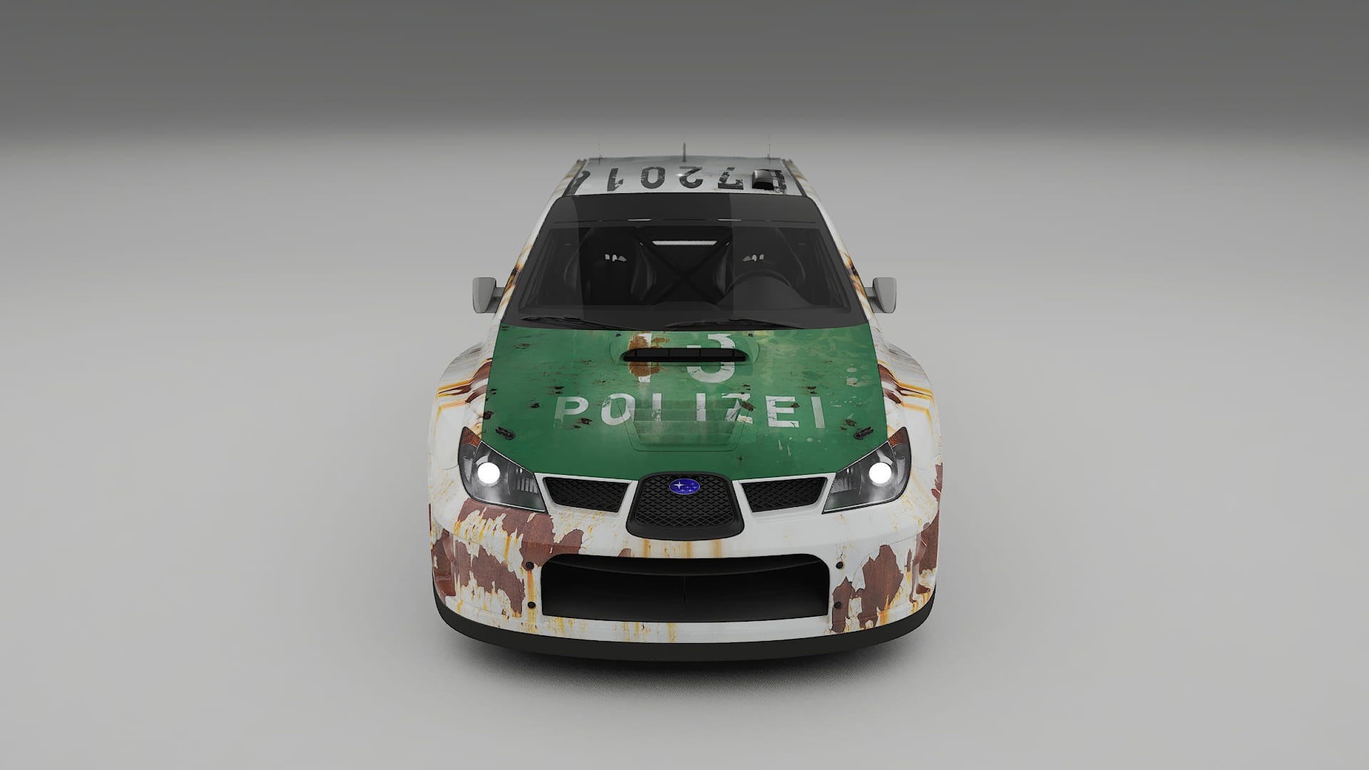 Subaru Impreza WRC GD COBRA 11 – Designový Wrap PPF Fólie na auto - tisknutelný polyuretan