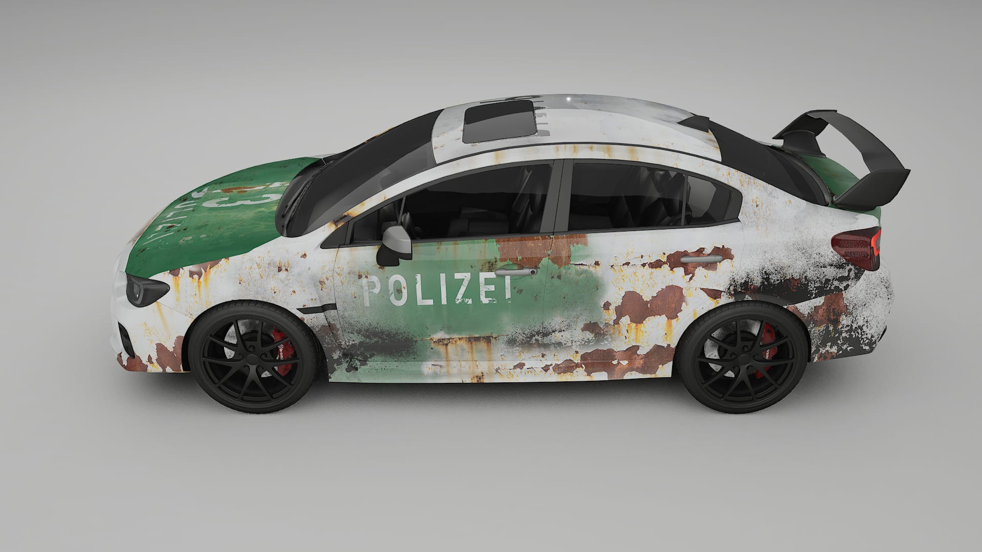 Subaru Impreza WRX Sti VA prefacelift COBRA 11 – Designový Wrap PPF Fólie na auto - tisknutelný polyuretan