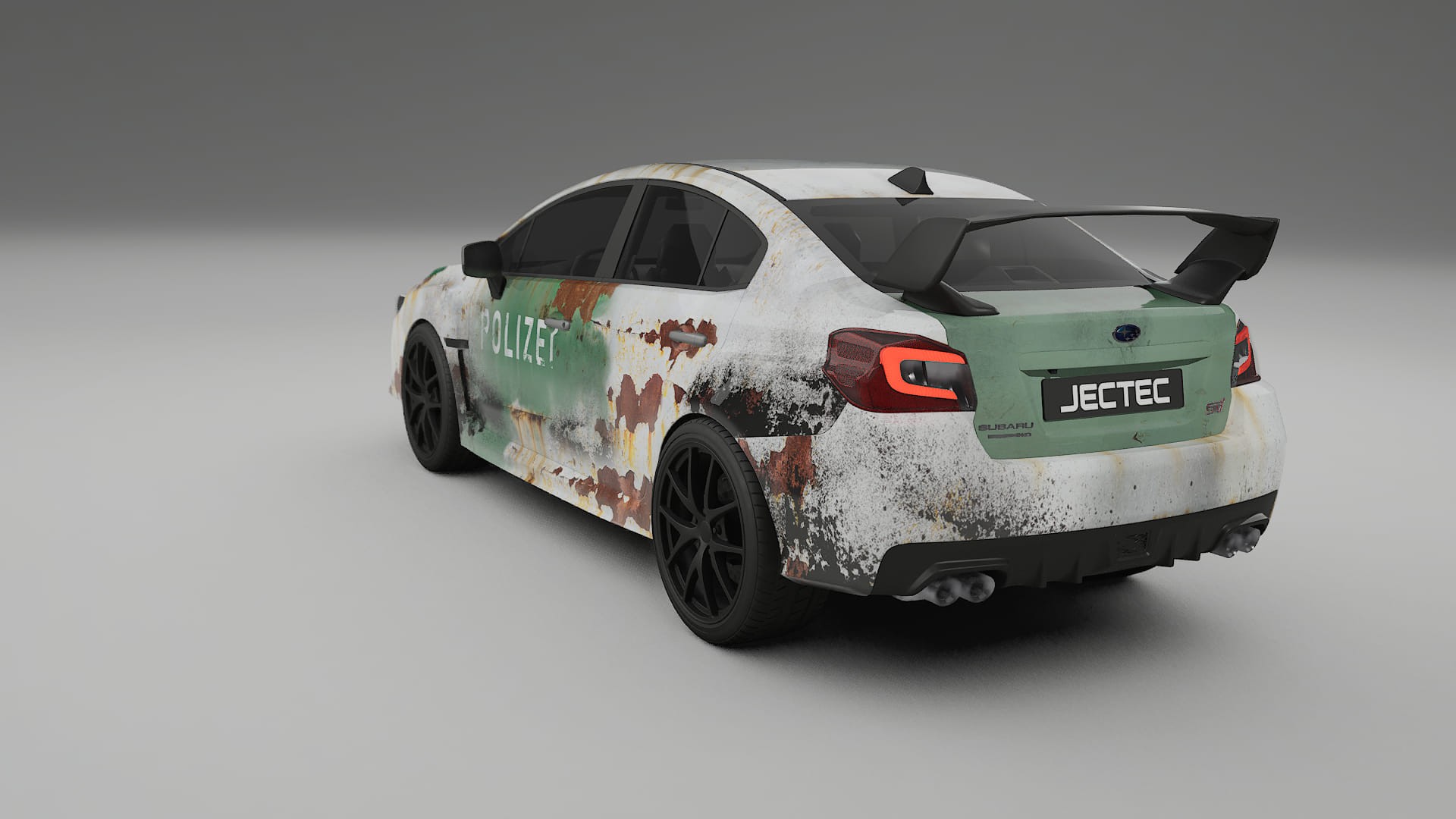 Subaru Impreza WRX Sti VA prefacelift COBRA 11 – Designový Wrap PPF Fólie na auto - tisknutelný polyuretan