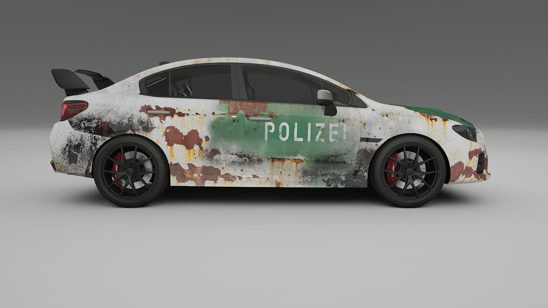 Subaru Impreza WRX Sti VA prefacelift COBRA 11 – Designový Wrap PPF Fólie na auto - tisknutelný polyuretan