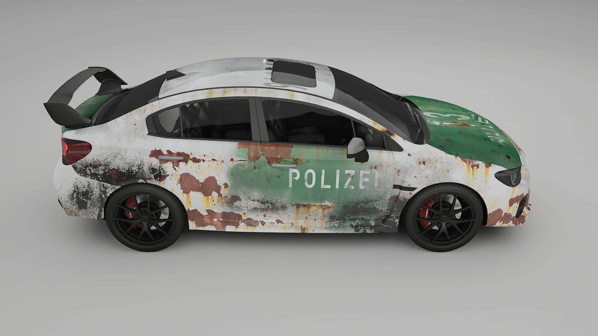 Subaru Impreza WRX Sti VA prefacelift COBRA 11 – Designový Wrap PPF Fólie na auto - tisknutelný polyuretan
