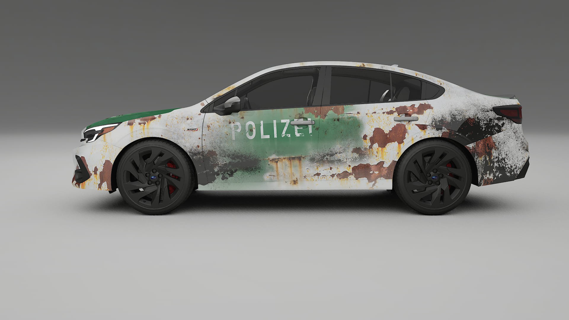 Subaru Legacy BW COBRA 11 – Designový Wrap PPF Fólie na auto - tisknutelný polyuretan