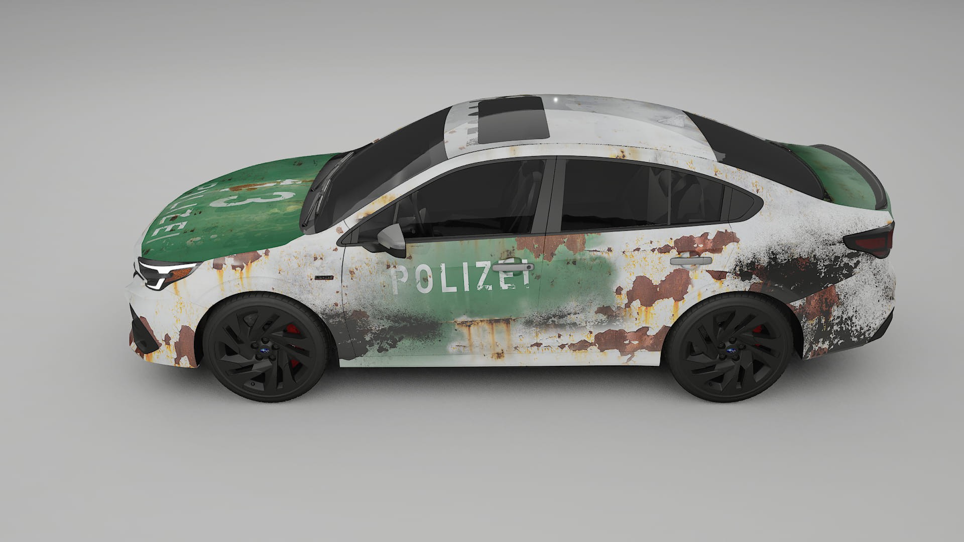 Subaru Legacy BW COBRA 11 – Designový Wrap PPF Fólie na auto - tisknutelný polyuretan