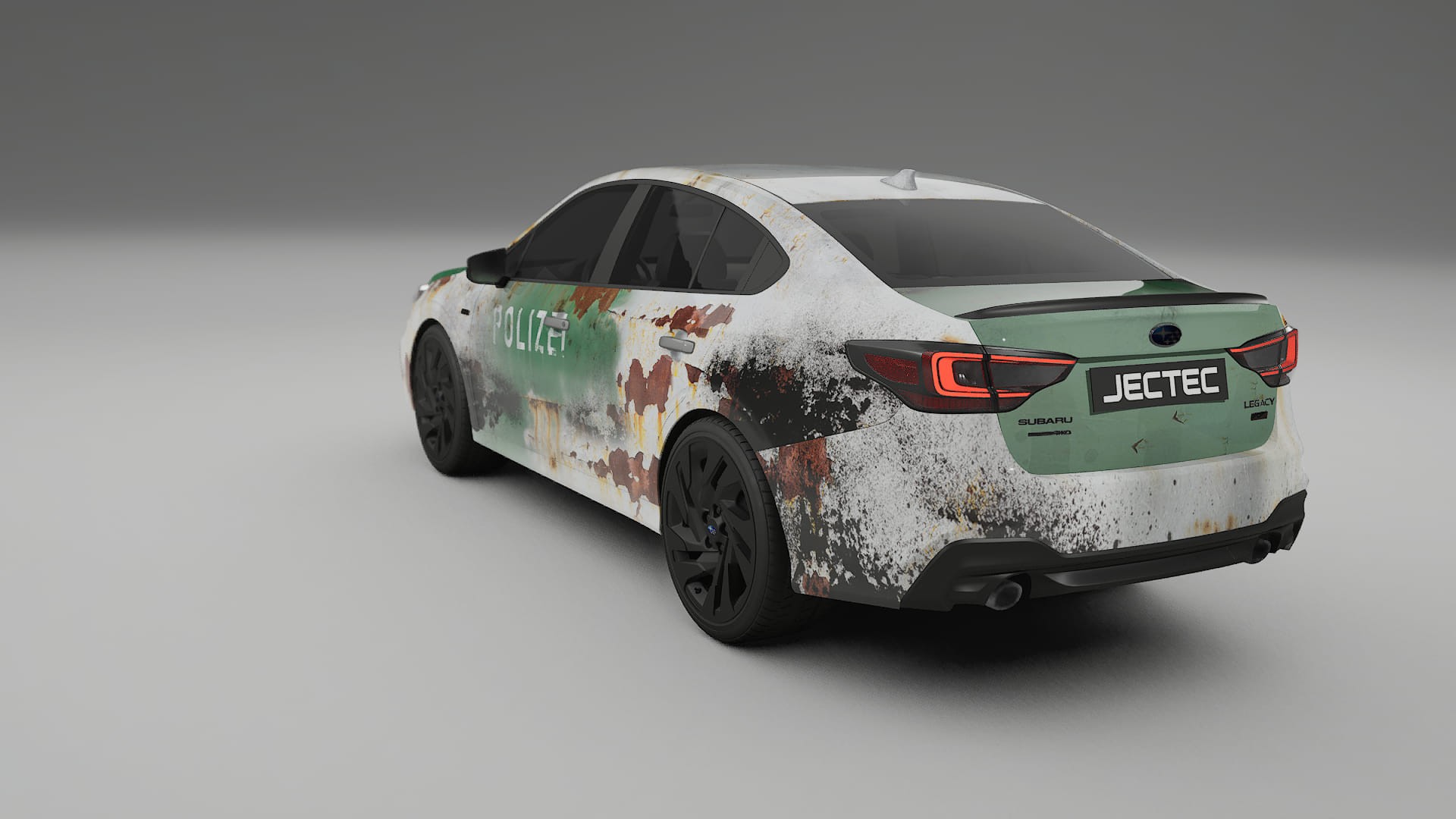 Subaru Legacy BW COBRA 11 – Designový Wrap PPF Fólie na auto - tisknutelný polyuretan