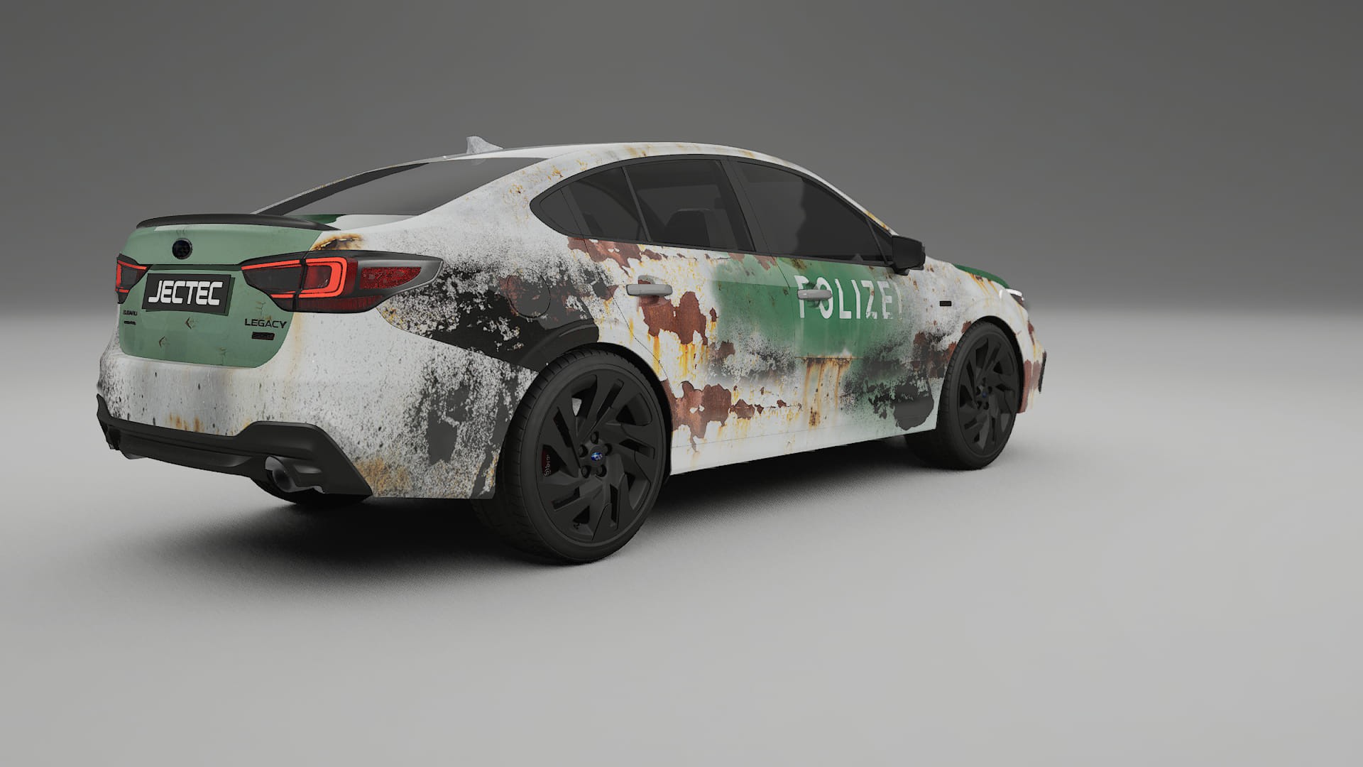 Subaru Legacy BW COBRA 11 – Designový Wrap PPF Fólie na auto - tisknutelný polyuretan