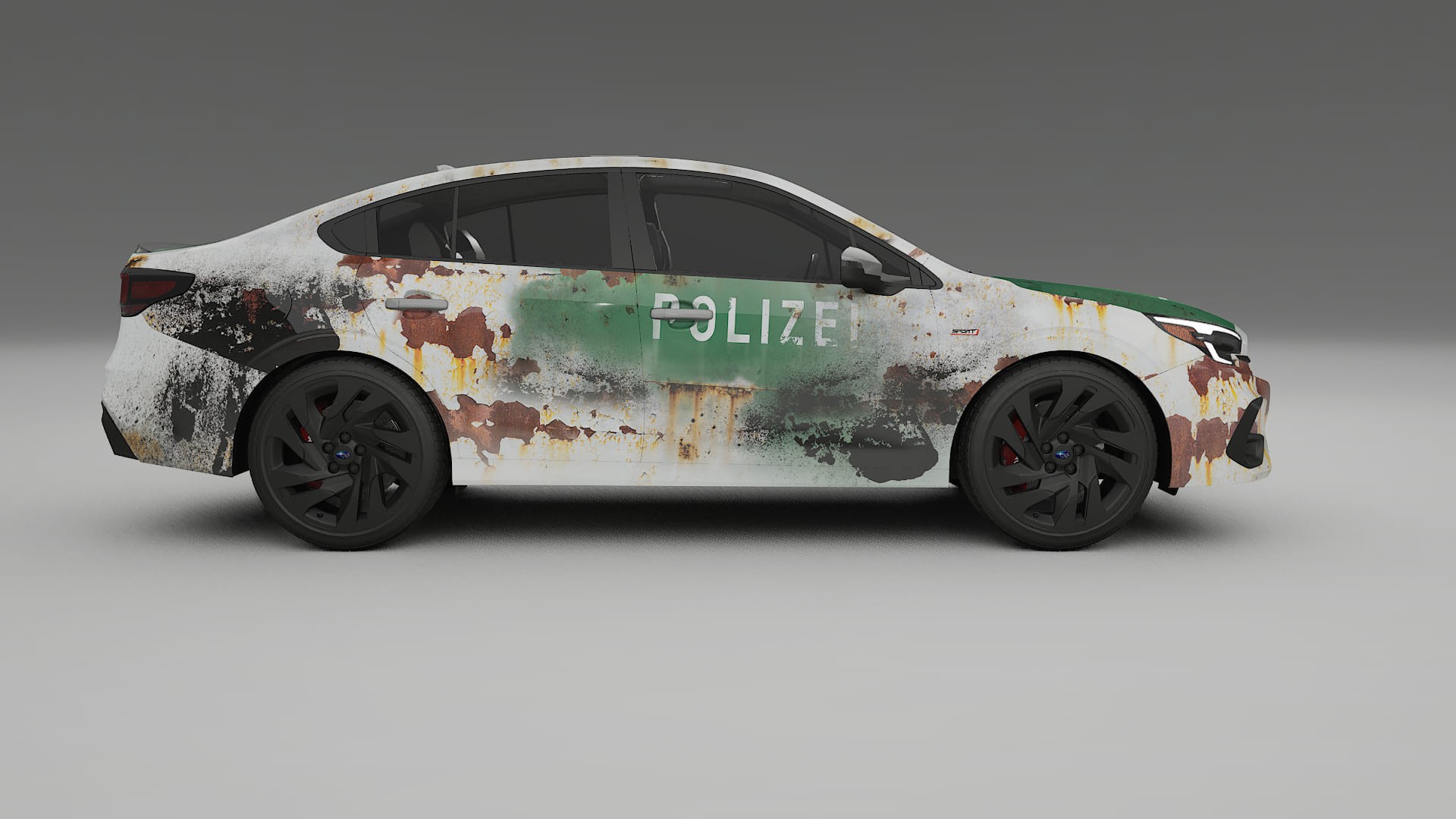 Subaru Legacy BW COBRA 11 – Designový Wrap PPF Fólie na auto - tisknutelný polyuretan