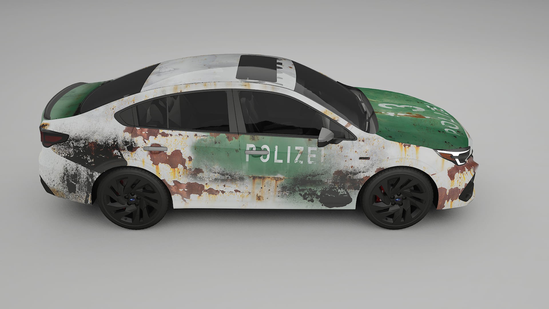 Subaru Legacy BW COBRA 11 – Designový Wrap PPF Fólie na auto - tisknutelný polyuretan
