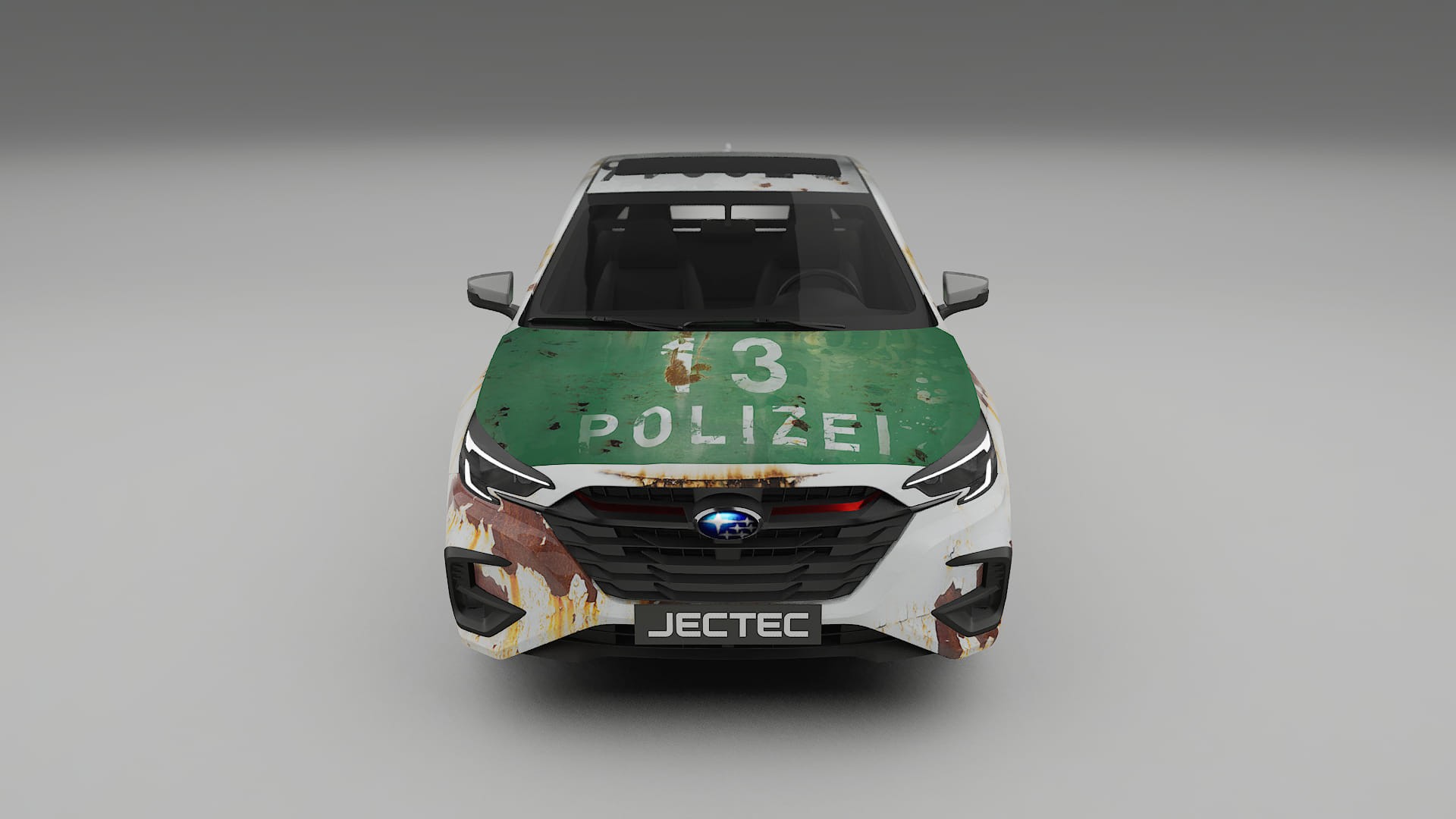 Subaru Legacy BW COBRA 11 – Designový Wrap PPF Fólie na auto - tisknutelný polyuretan