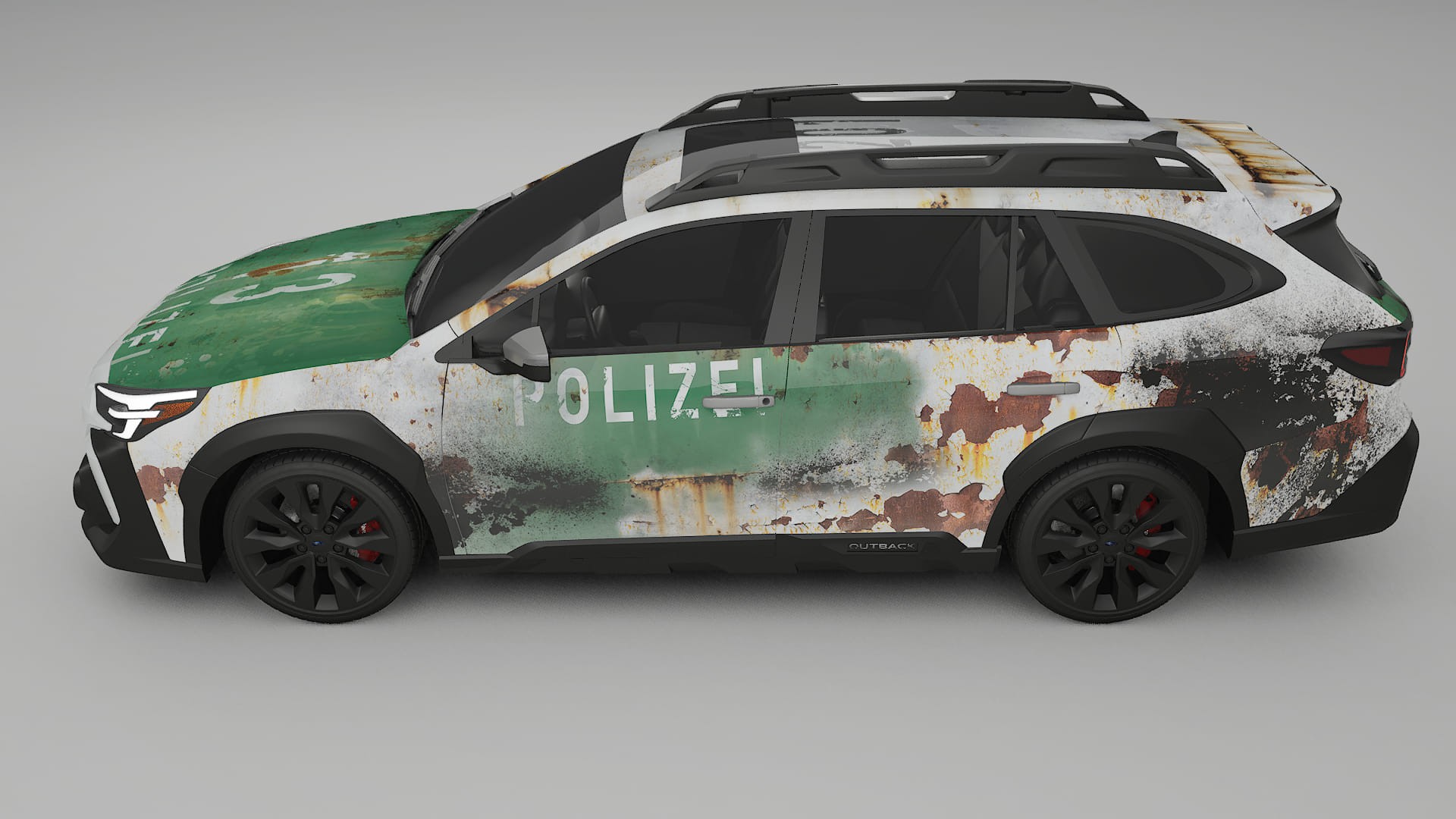 Subaru Outback VI BS facelift COBRA 11 – Designový Wrap PPF Fólie na auto - tisknutelný polyuretan