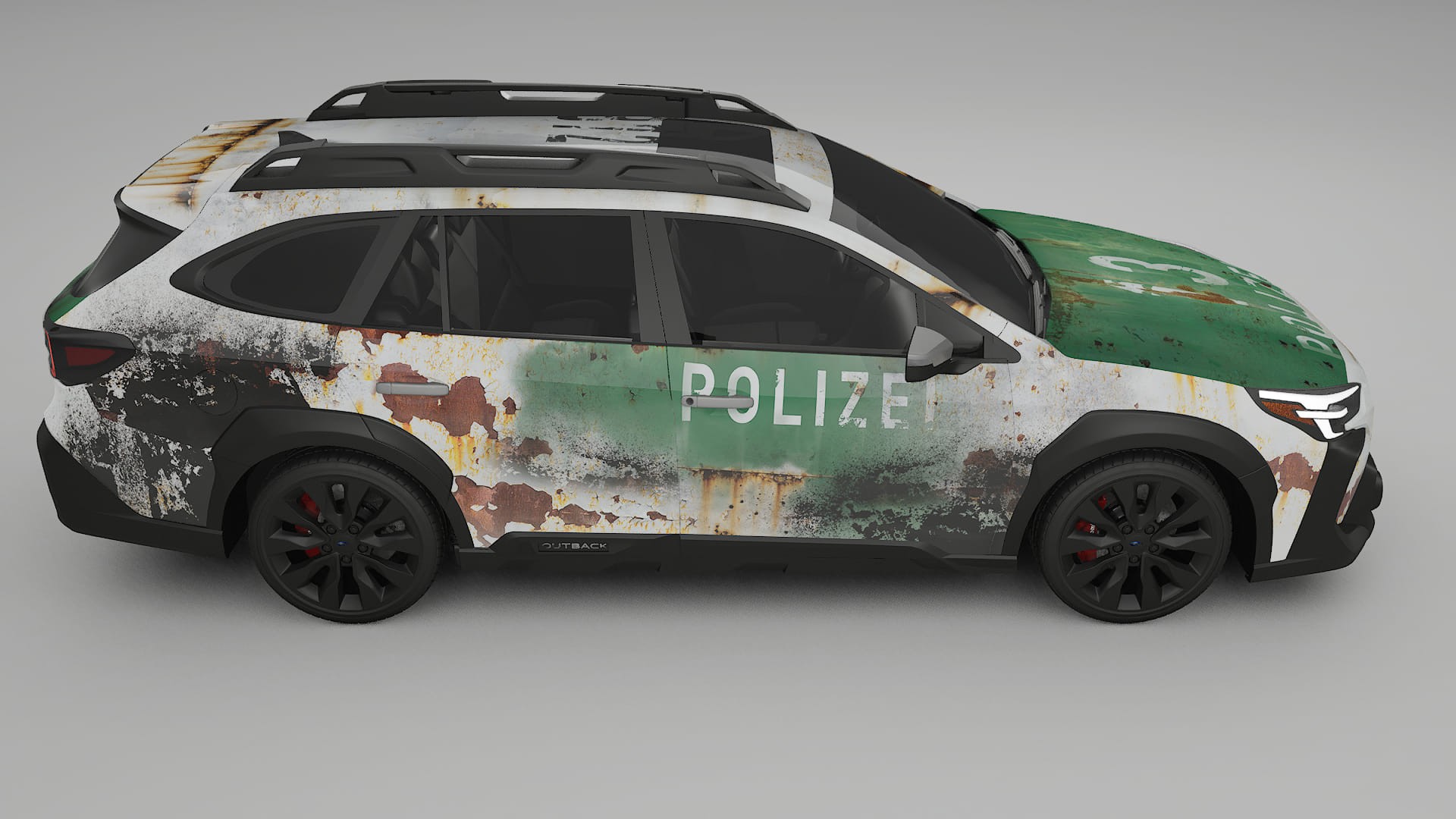 Subaru Outback VI BS facelift COBRA 11 – Designový Wrap PPF Fólie na auto - tisknutelný polyuretan
