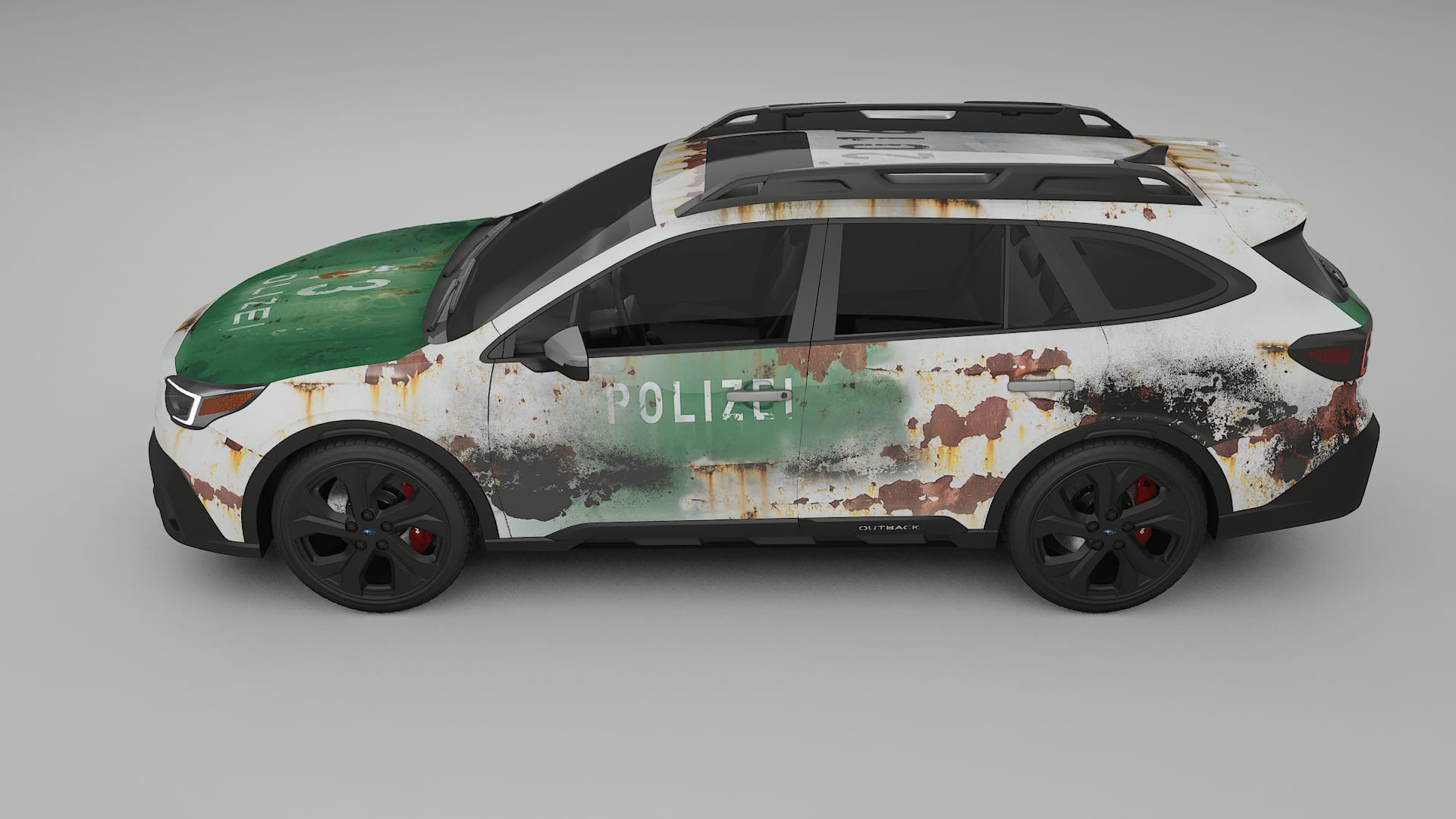 Subaru Outback VI BS prefacelift COBRA 11 – Designový Wrap PPF Fólie na auto - tisknutelný polyuretan