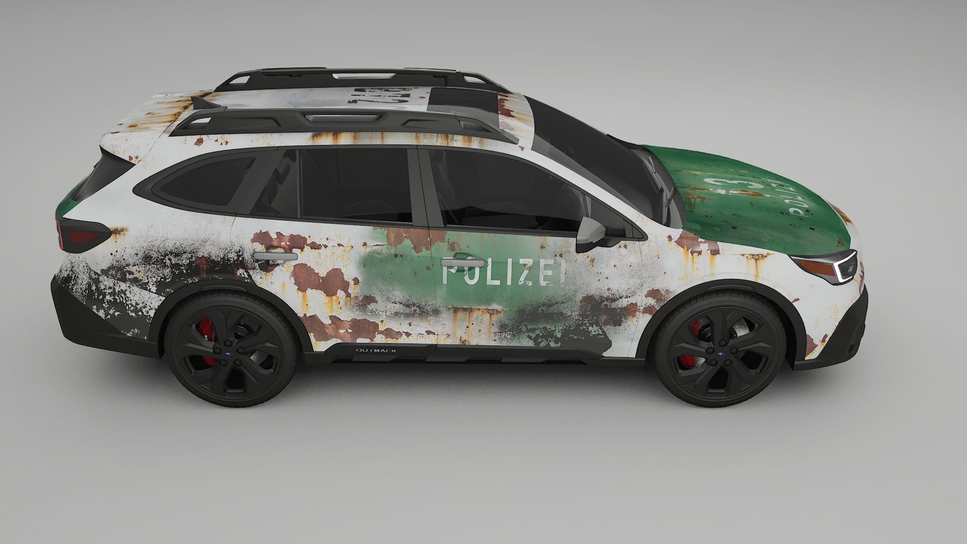 Subaru Outback VI BS prefacelift COBRA 11 – Designový Wrap PPF Fólie na auto - tisknutelný polyuretan