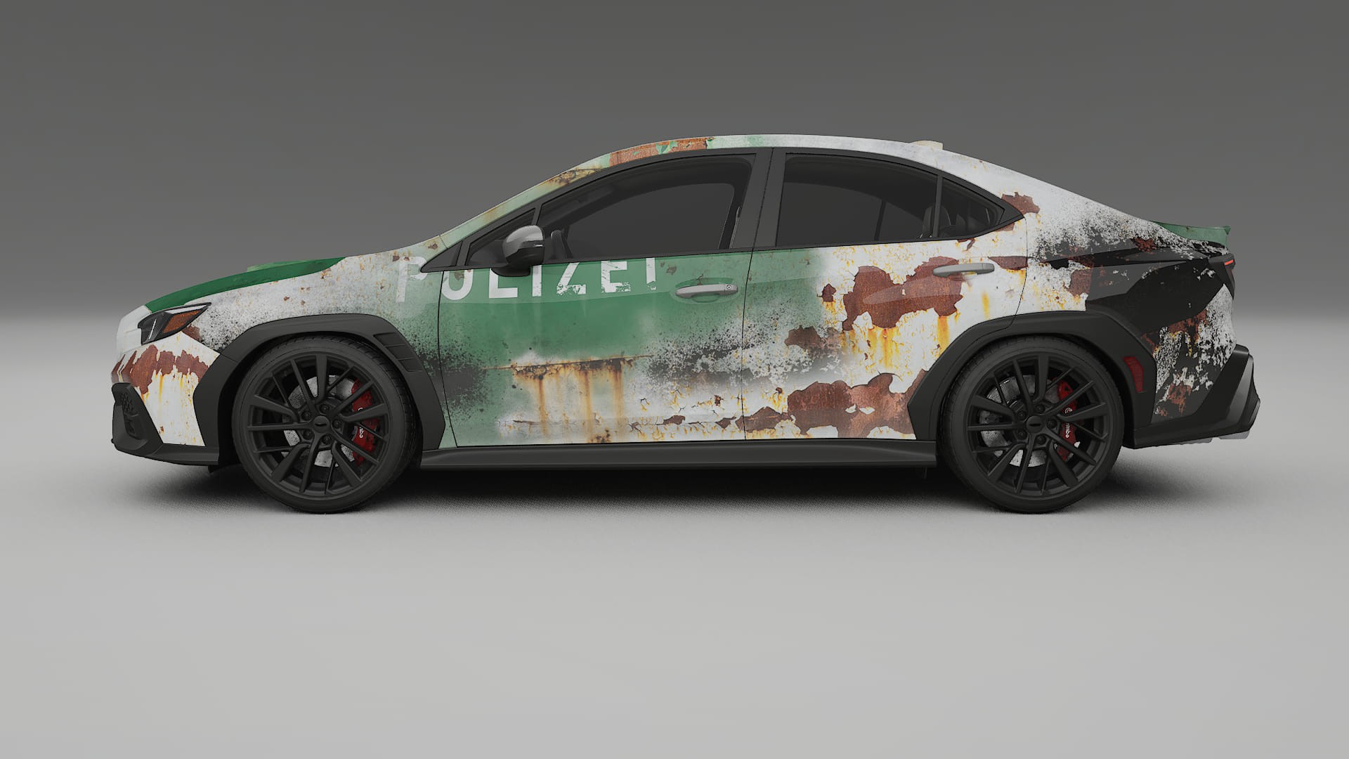 Subaru WRX VB COBRA 11 – Designový Wrap PPF Fólie na auto - tisknutelný polyuretan